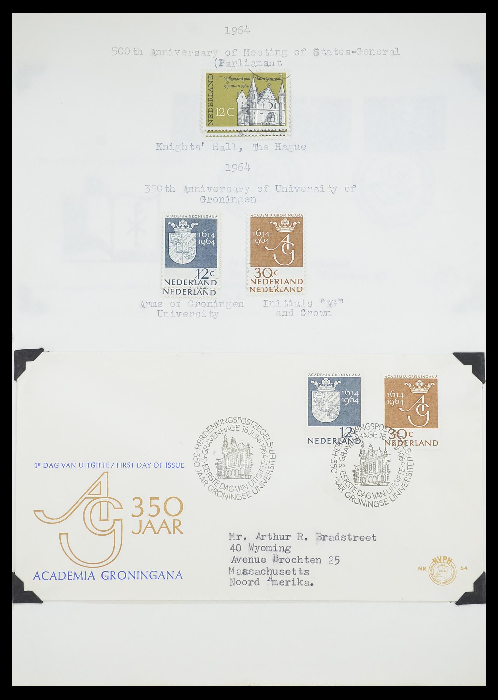 33662 034 - Postzegelverzameling 33662 Nederland 1852-1995.