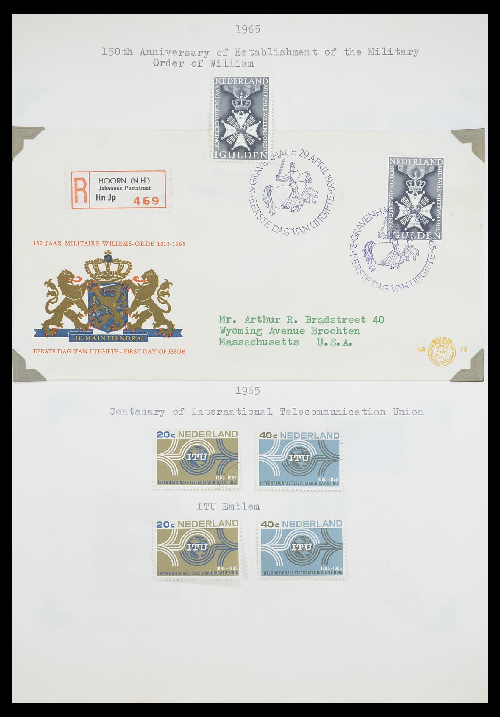 33662 040 - Postzegelverzameling 33662 Nederland 1852-1995.