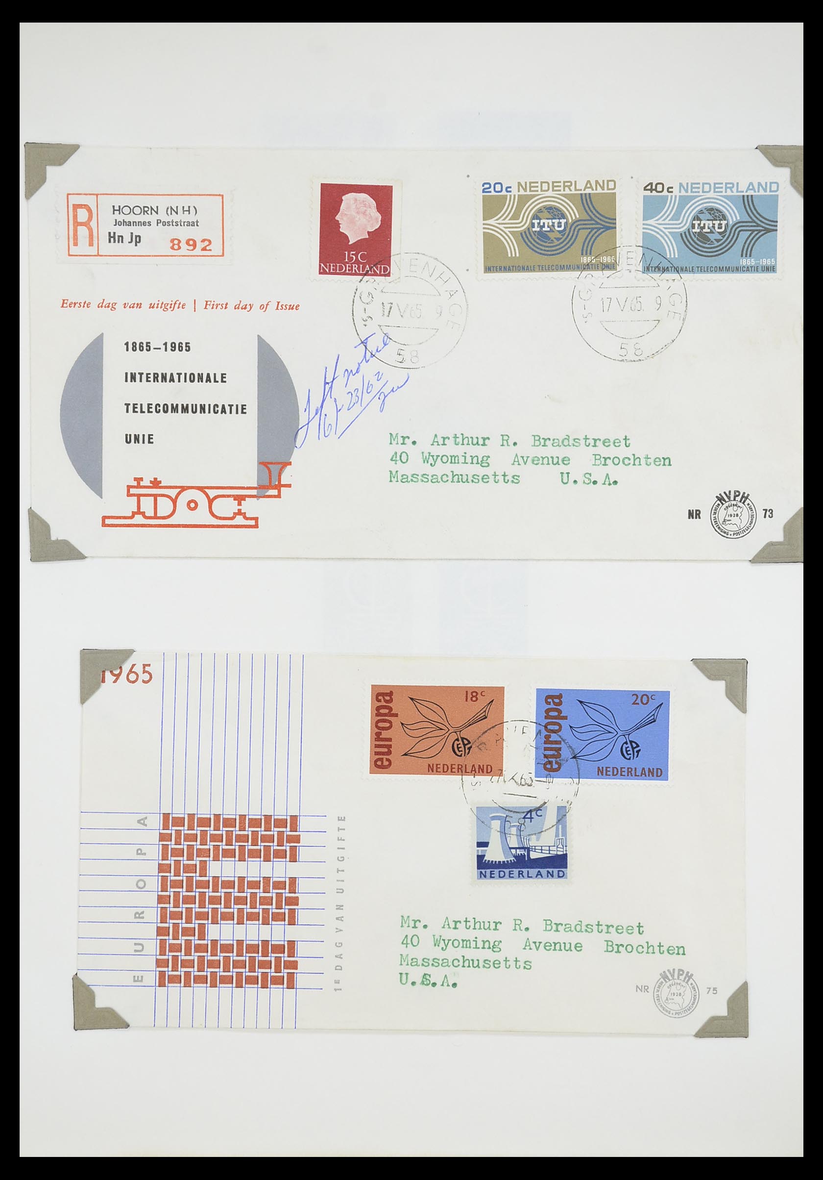 33662 041 - Postzegelverzameling 33662 Nederland 1852-1995.