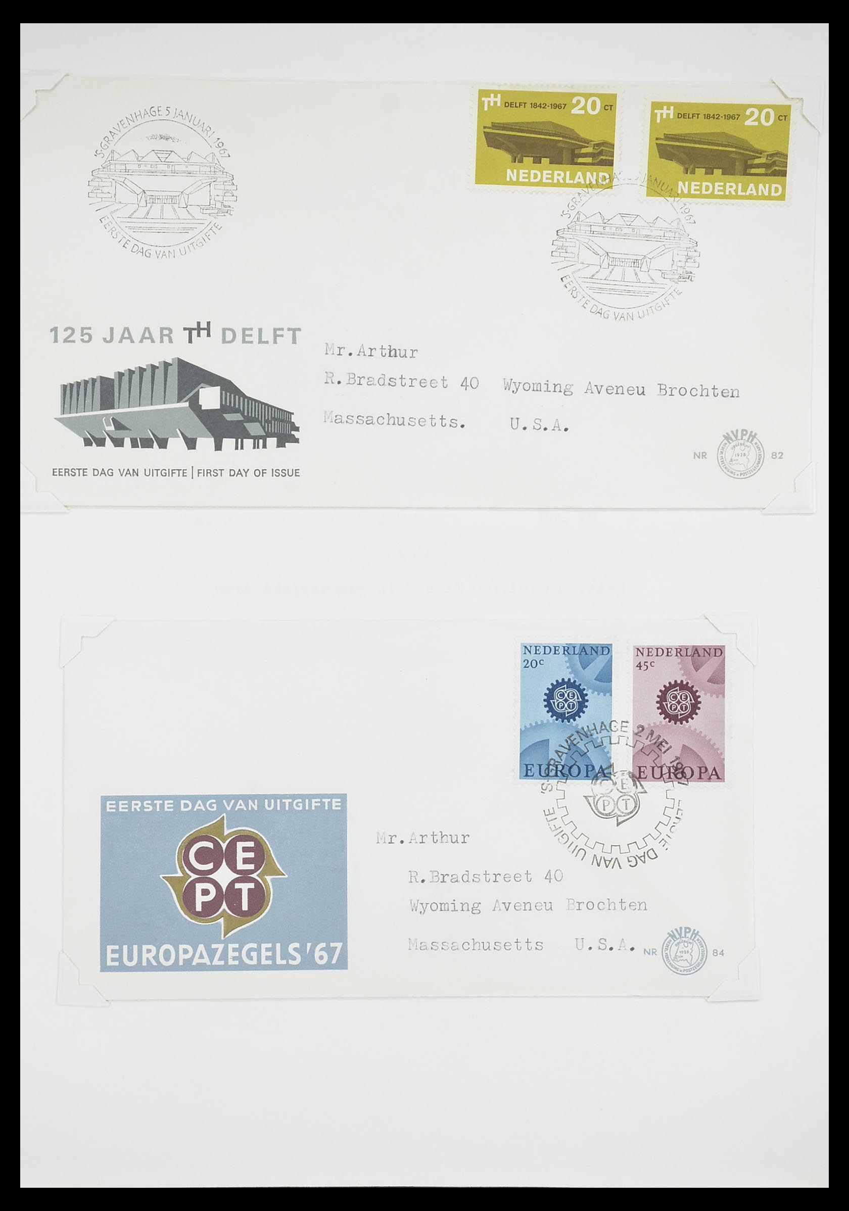 33662 044 - Stamp collection 33662 Netherlands 1852-1995.