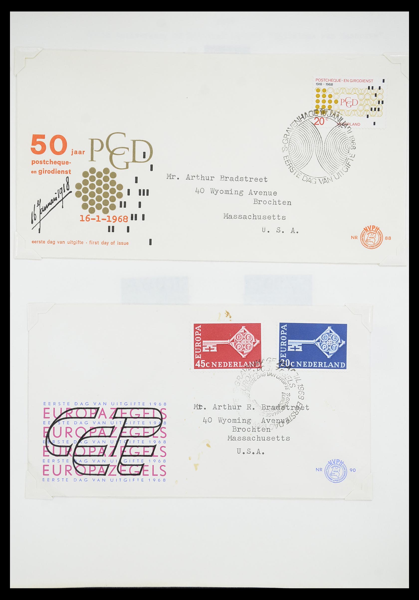 33662 046 - Postzegelverzameling 33662 Nederland 1852-1995.