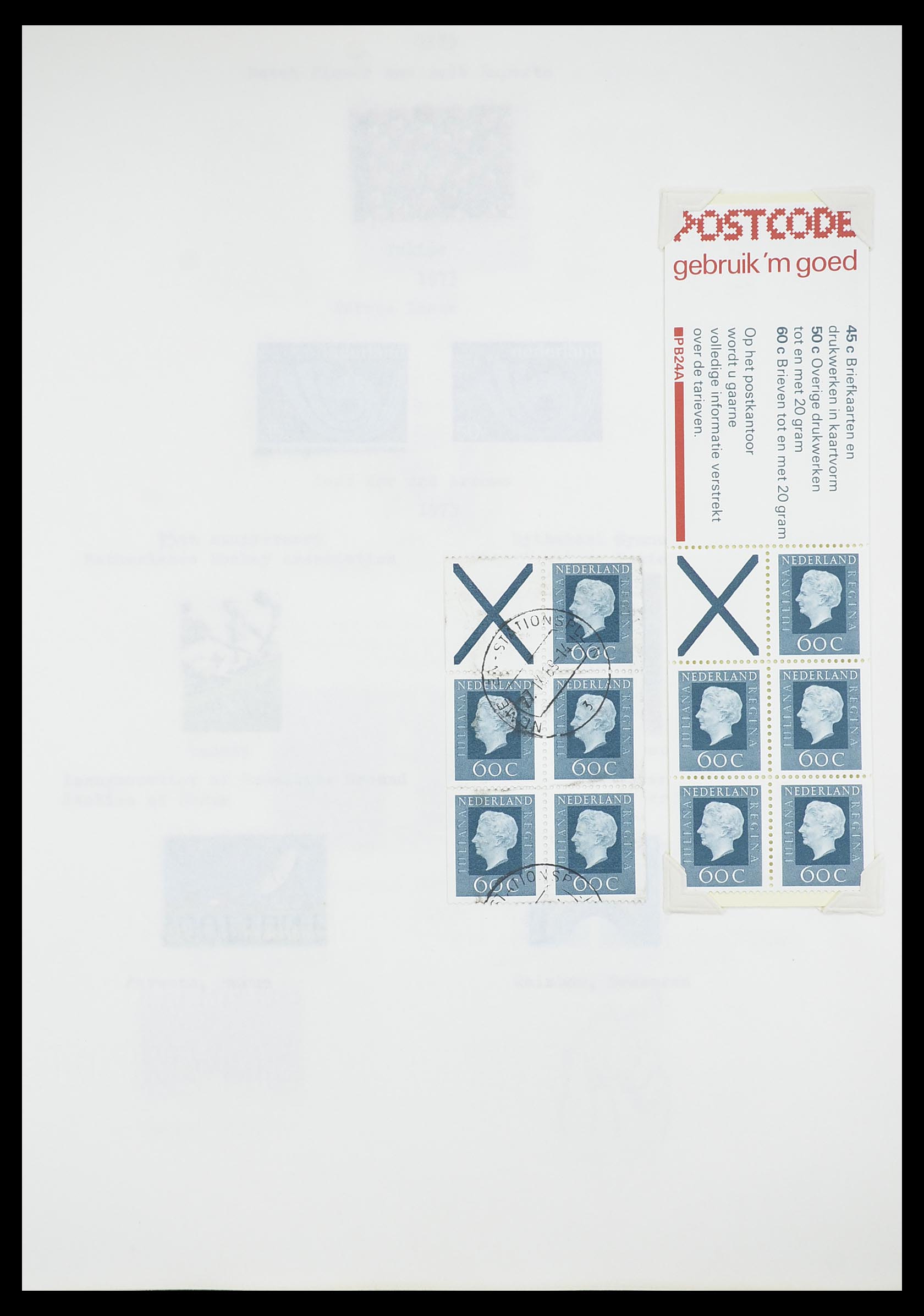 33662 058 - Postzegelverzameling 33662 Nederland 1852-1995.
