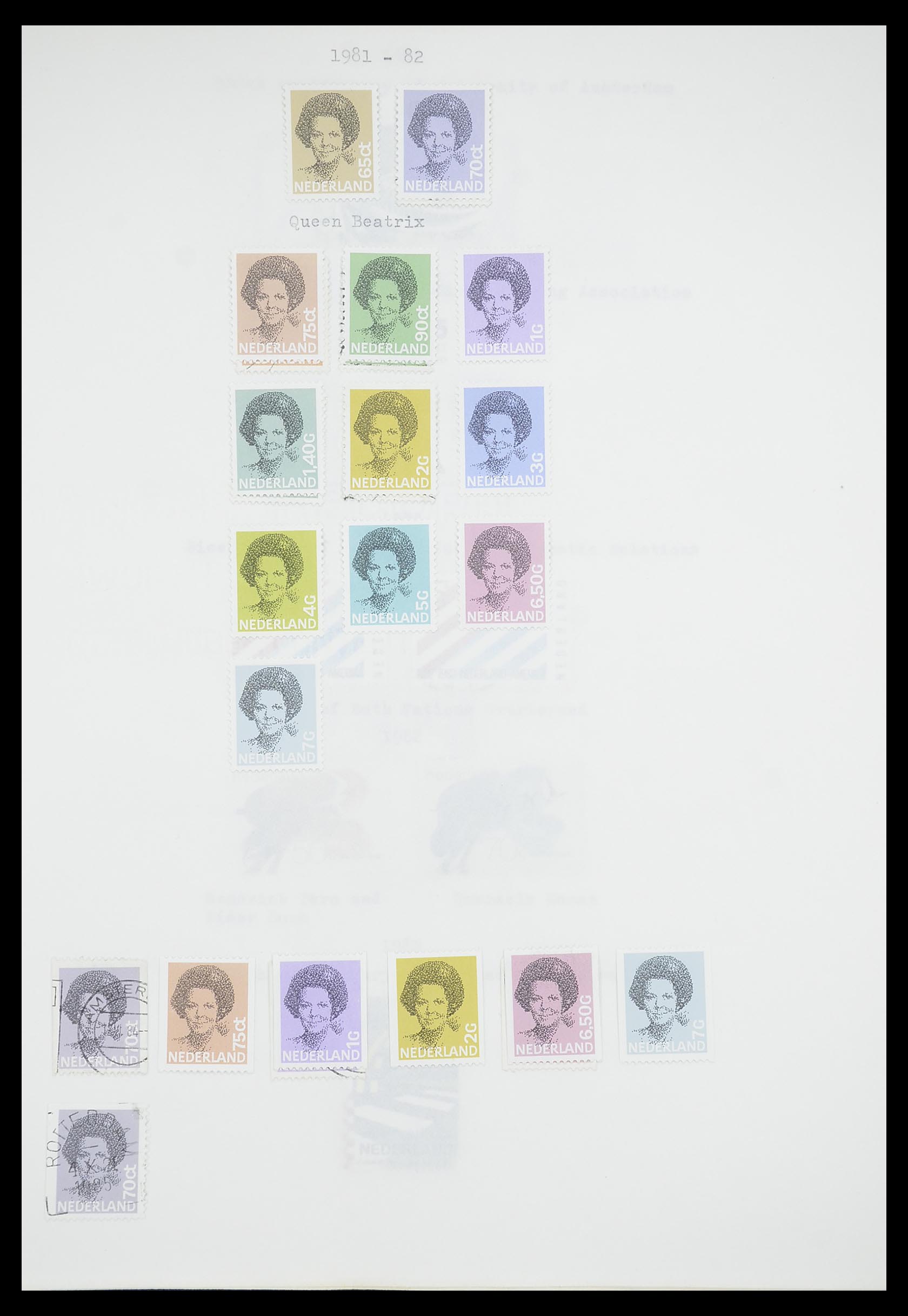 33662 079 - Postzegelverzameling 33662 Nederland 1852-1995.