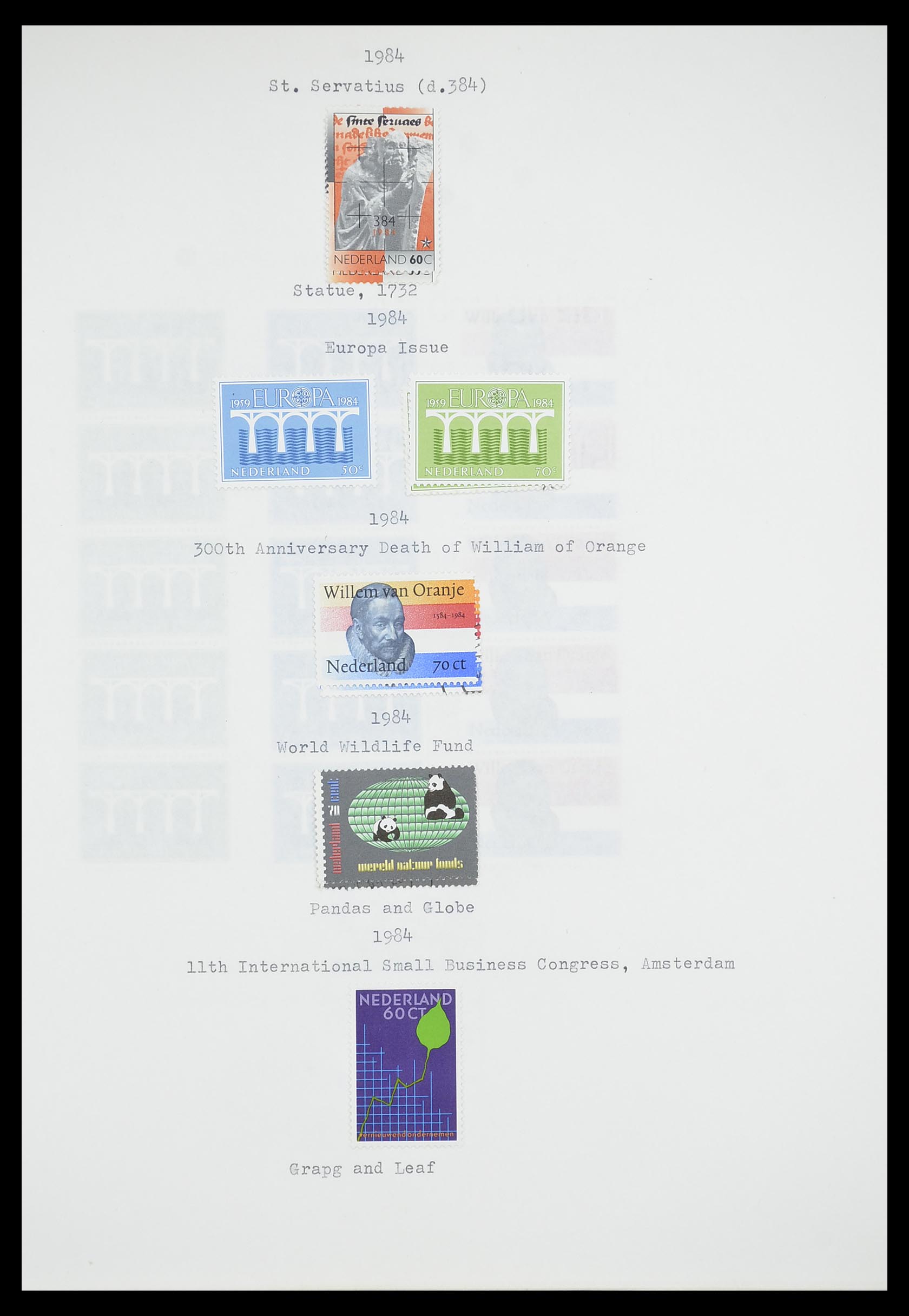 33662 083 - Postzegelverzameling 33662 Nederland 1852-1995.