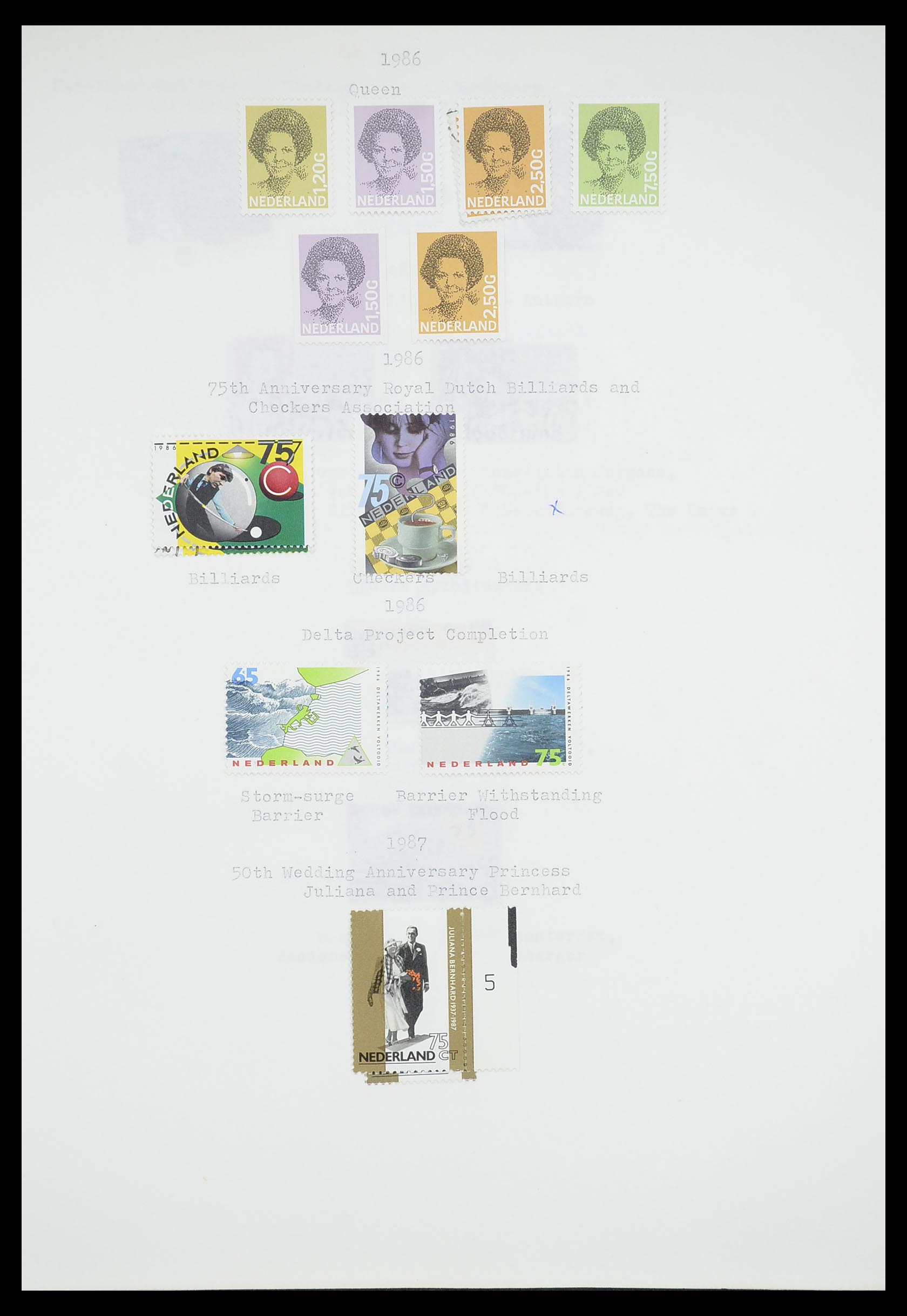 33662 089 - Postzegelverzameling 33662 Nederland 1852-1995.