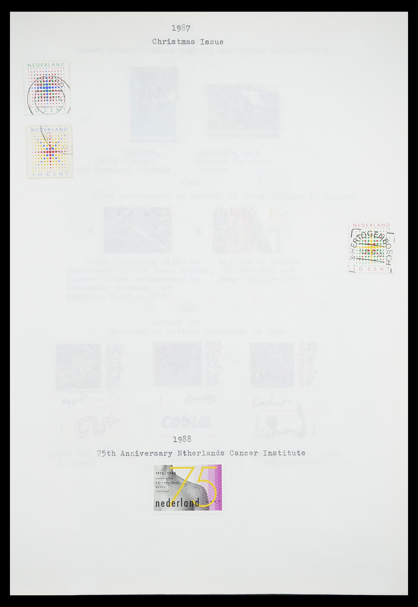 33662 092 - Postzegelverzameling 33662 Nederland 1852-1995.
