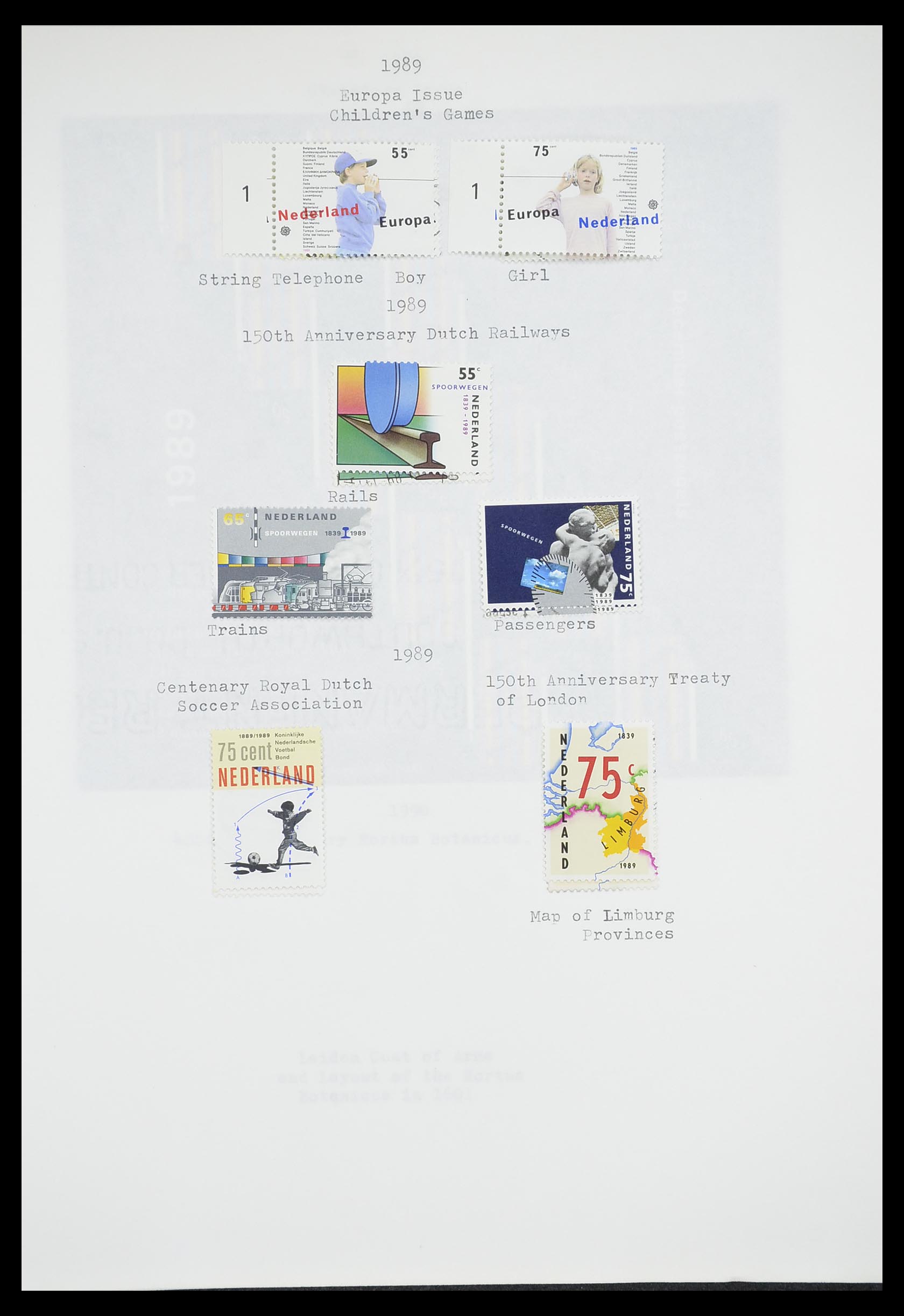 33662 096 - Postzegelverzameling 33662 Nederland 1852-1995.