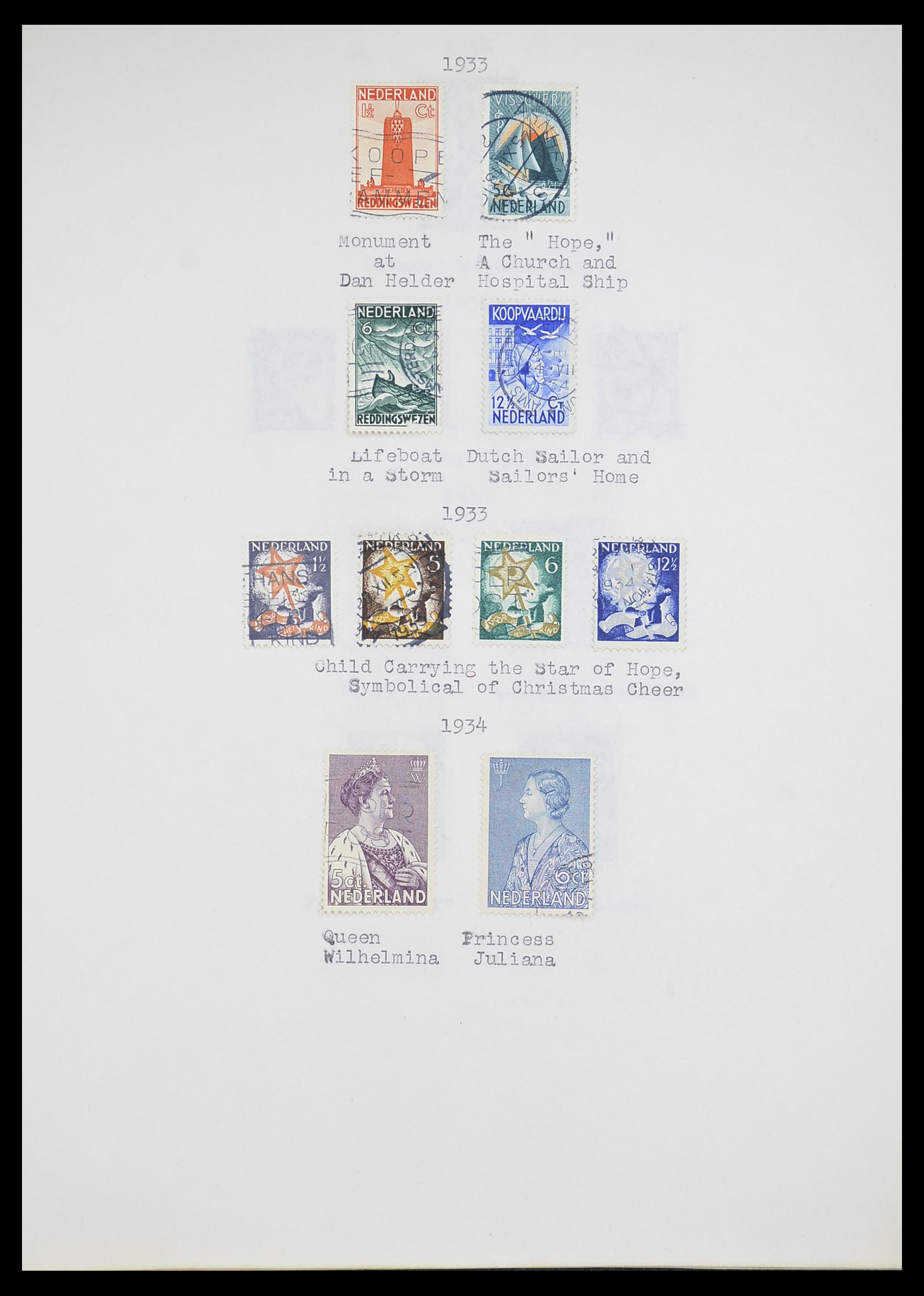 33662 124 - Postzegelverzameling 33662 Nederland 1852-1995.