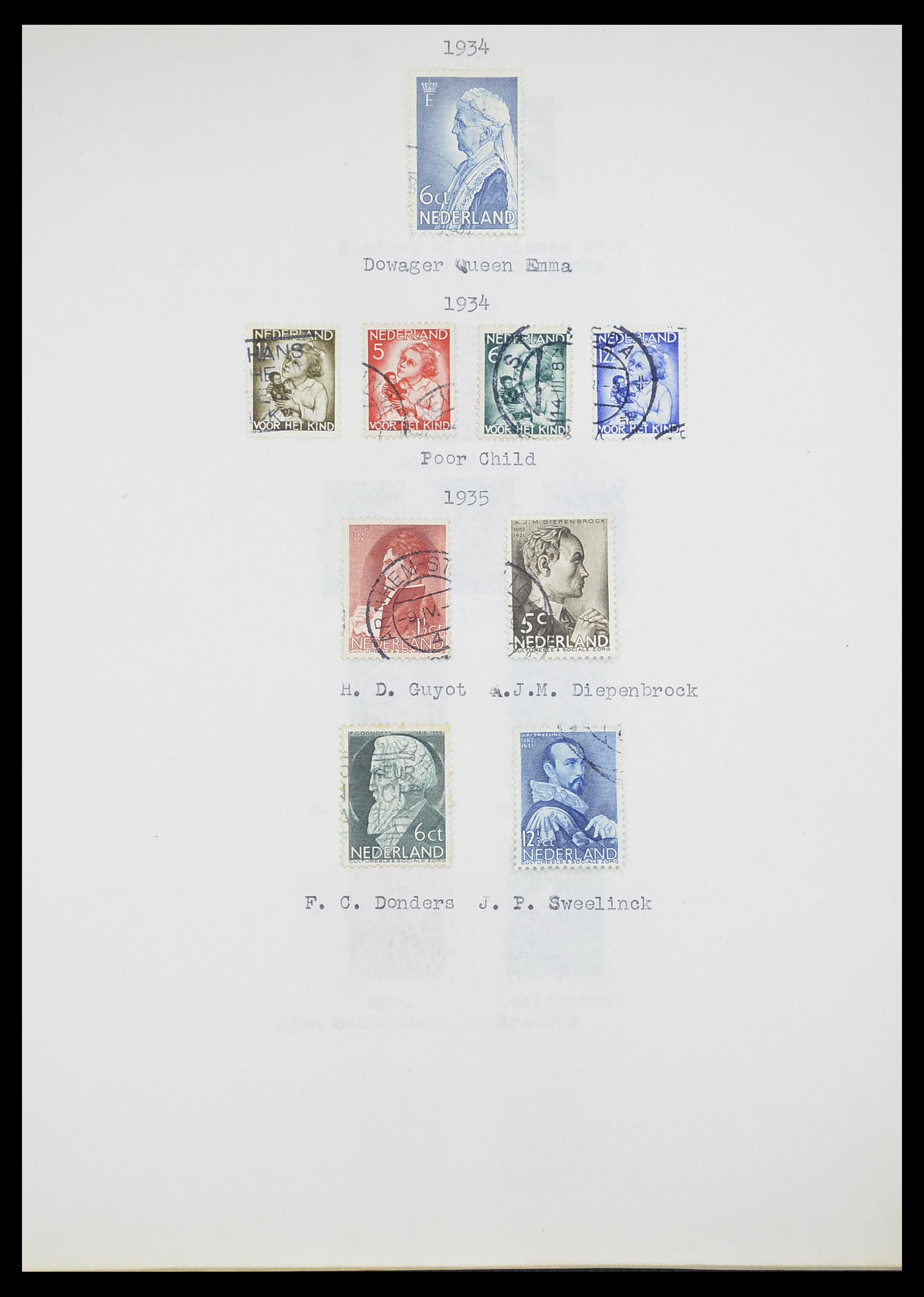 33662 125 - Postzegelverzameling 33662 Nederland 1852-1995.