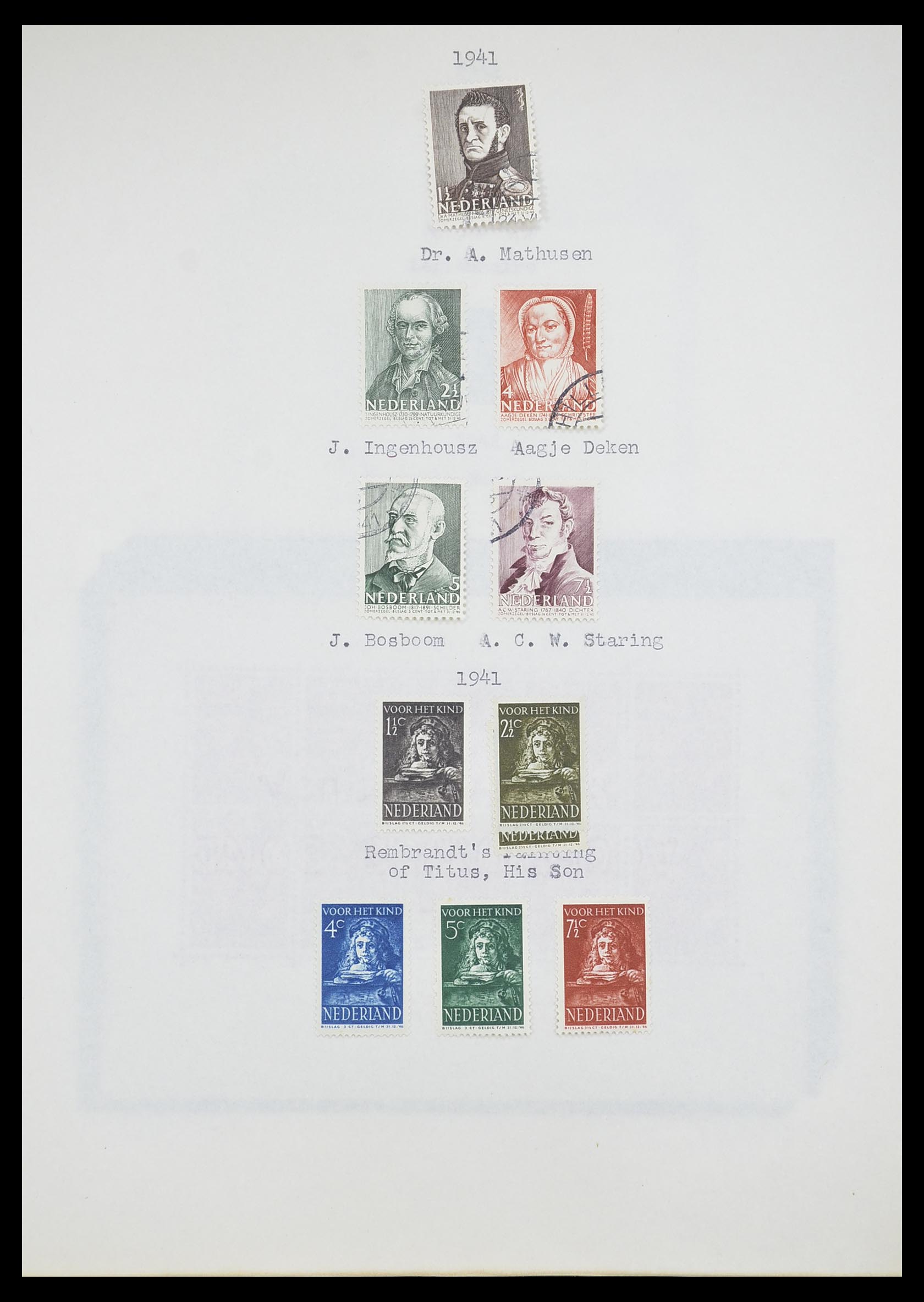 33662 131 - Postzegelverzameling 33662 Nederland 1852-1995.
