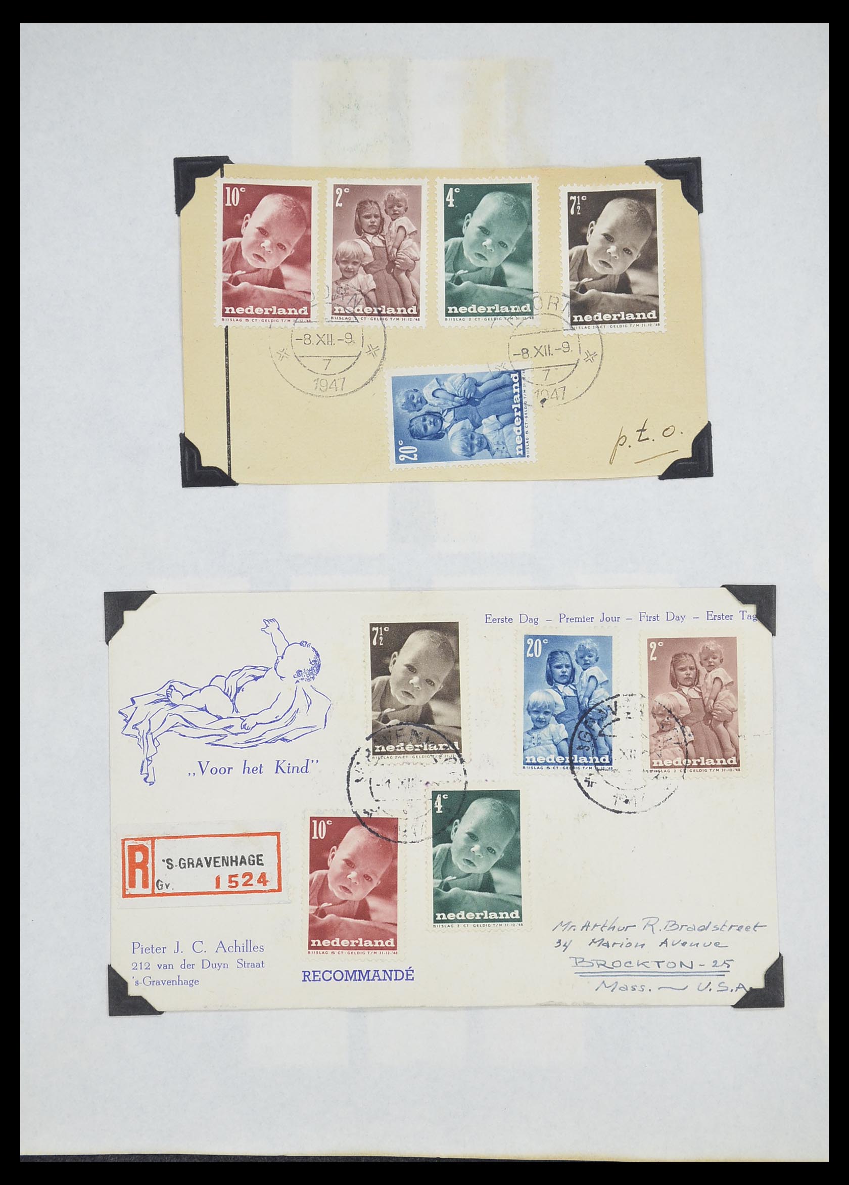 33662 136 - Postzegelverzameling 33662 Nederland 1852-1995.