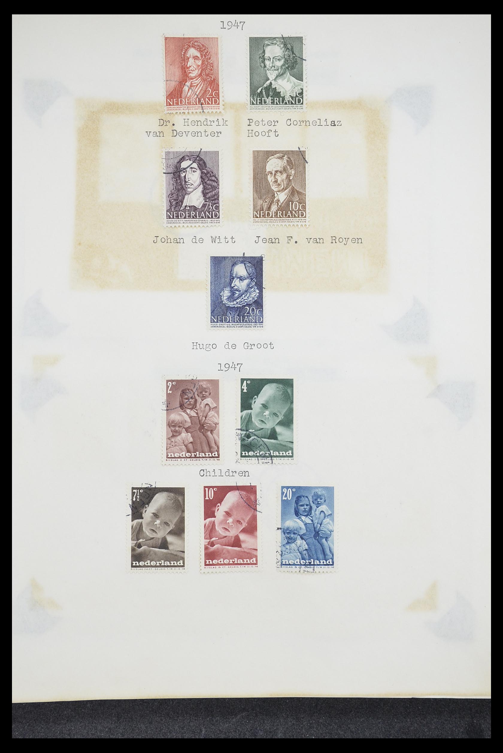 33662 137 - Postzegelverzameling 33662 Nederland 1852-1995.