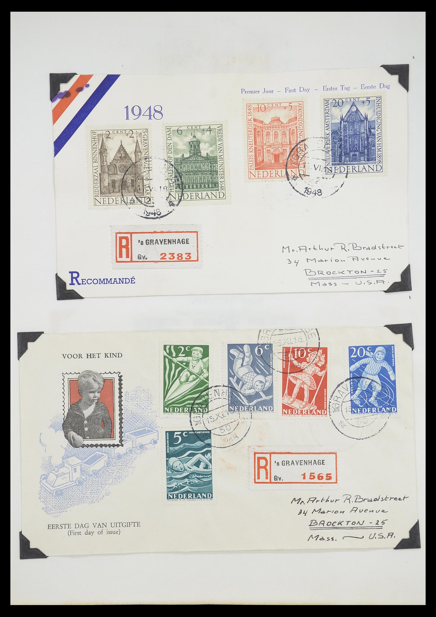 33662 138 - Postzegelverzameling 33662 Nederland 1852-1995.