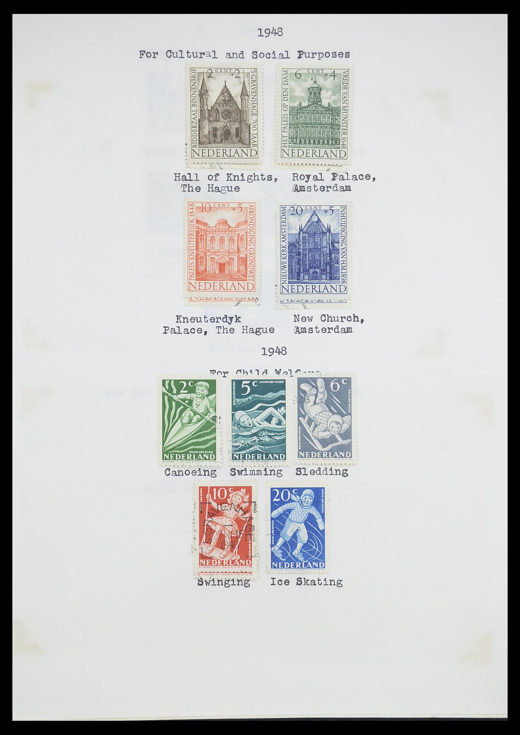 33662 139 - Postzegelverzameling 33662 Nederland 1852-1995.