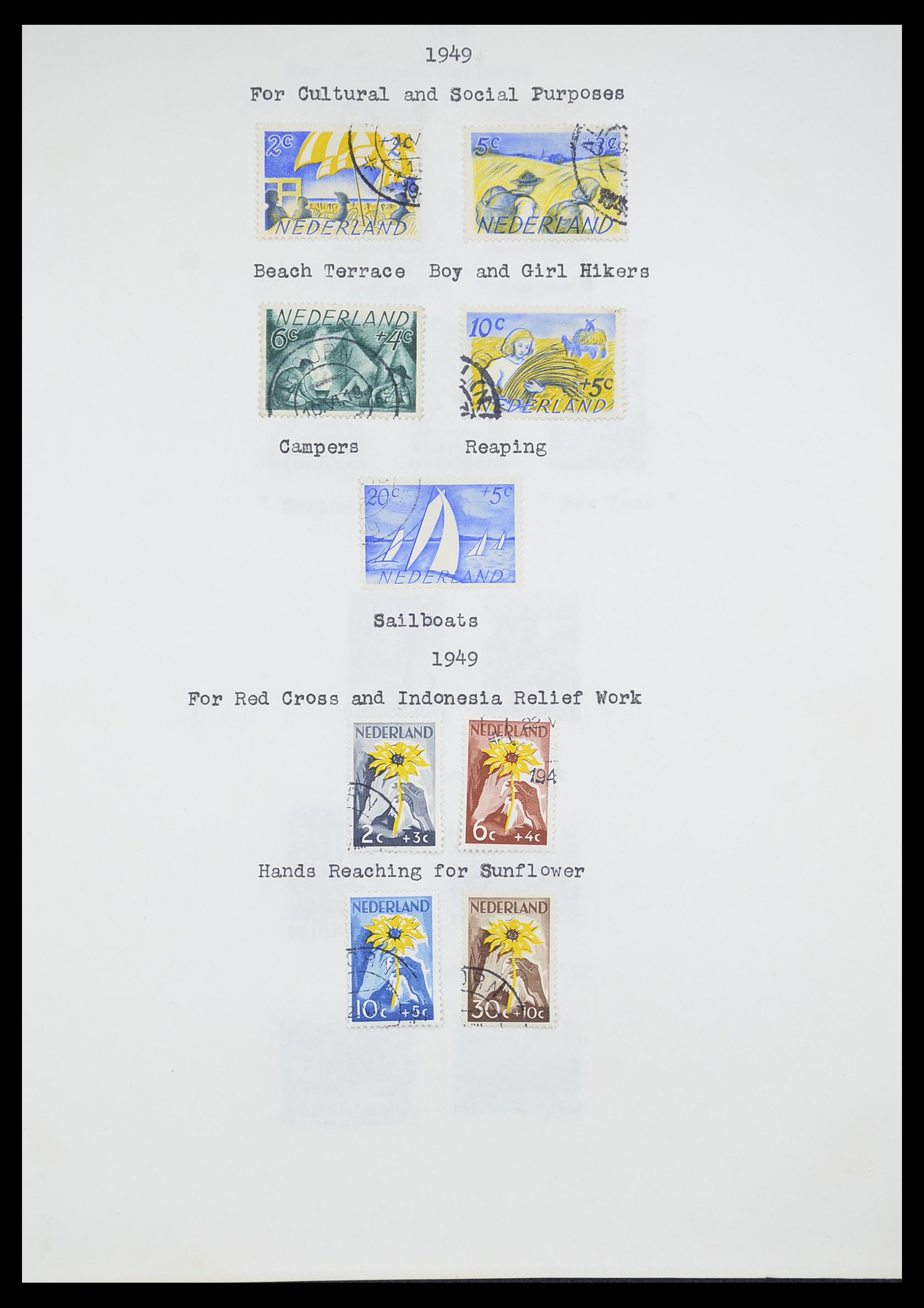 33662 140 - Postzegelverzameling 33662 Nederland 1852-1995.