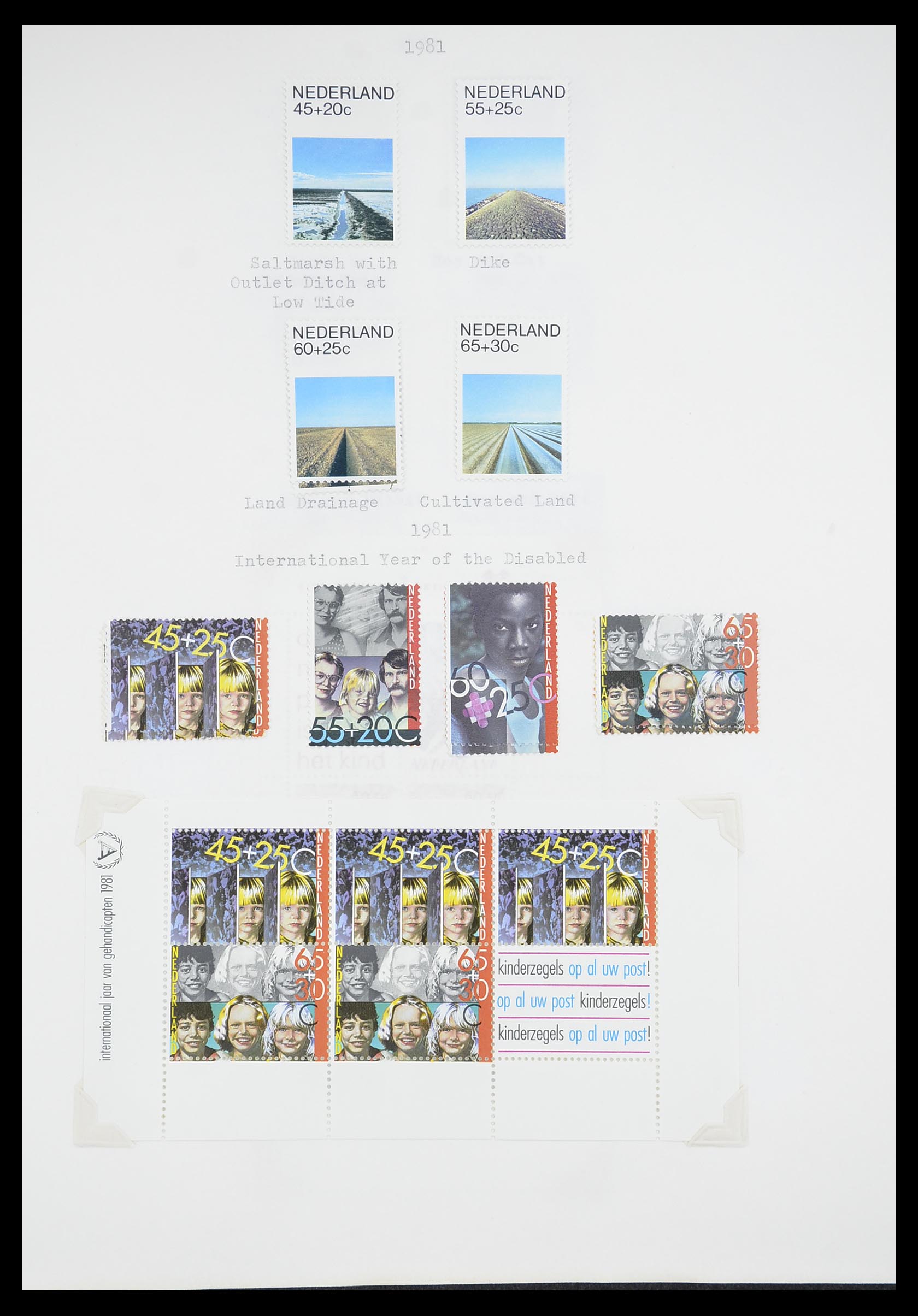 33662 202 - Postzegelverzameling 33662 Nederland 1852-1995.