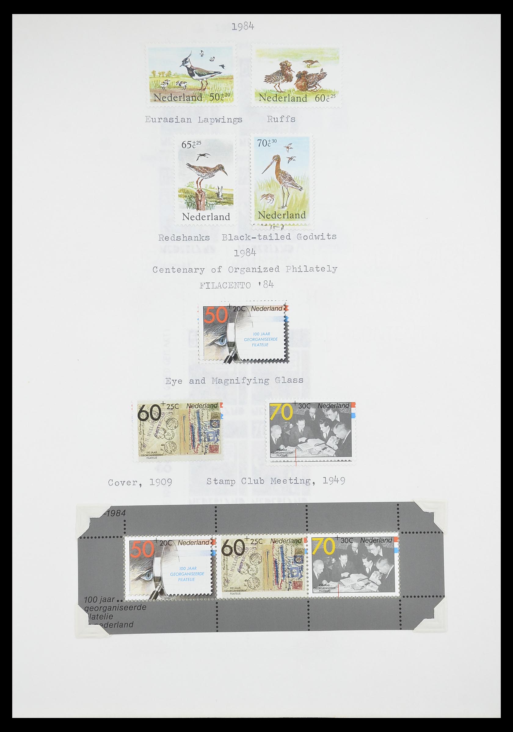 33662 207 - Postzegelverzameling 33662 Nederland 1852-1995.