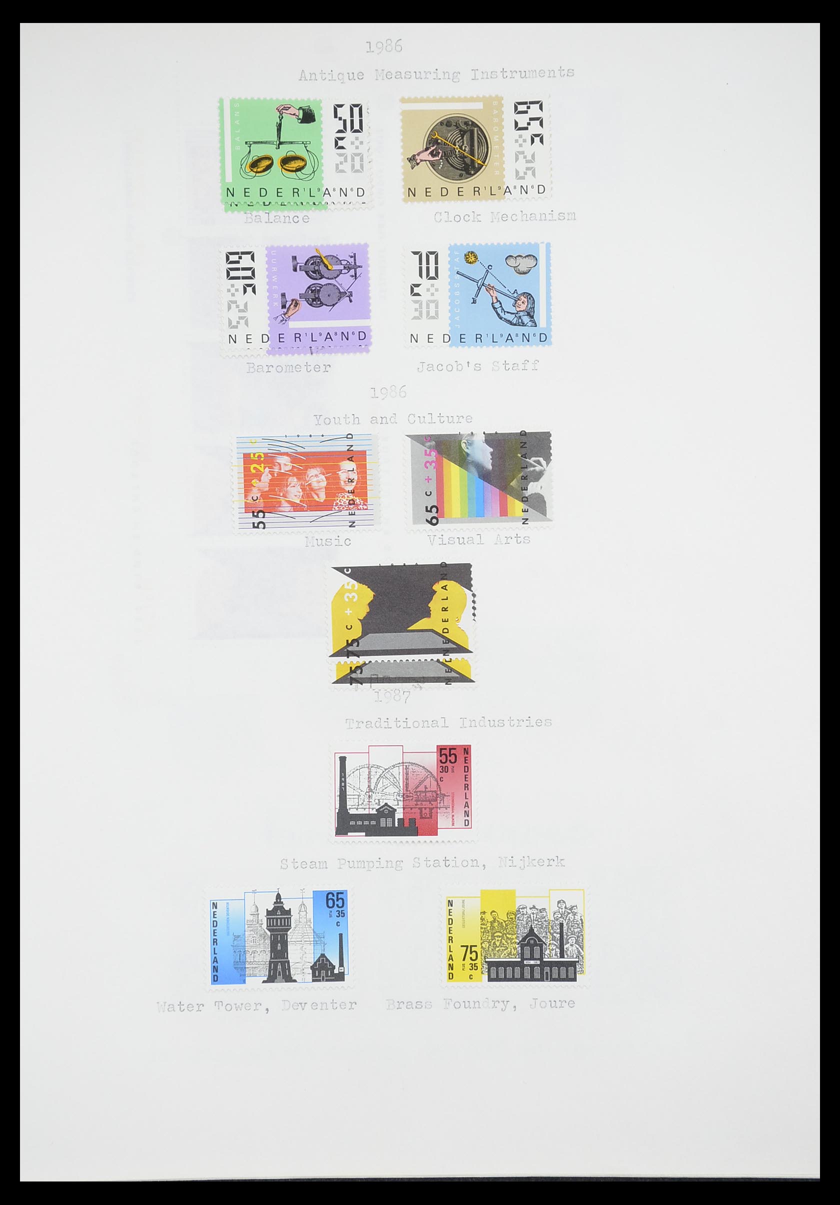 33662 211 - Stamp collection 33662 Netherlands 1852-1995.
