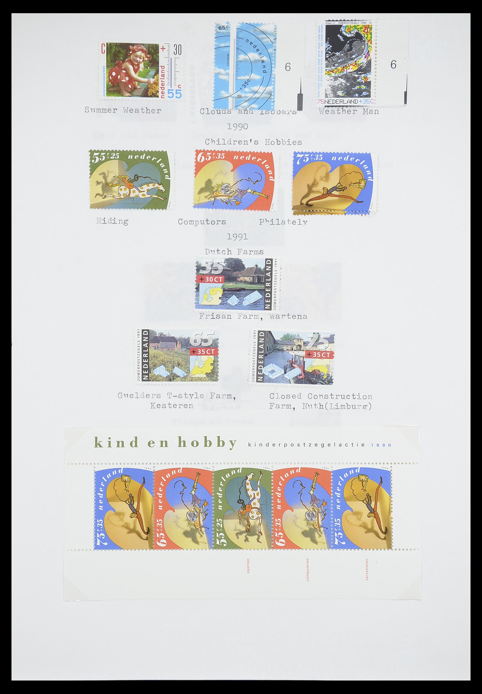 33662 217 - Stamp collection 33662 Netherlands 1852-1995.