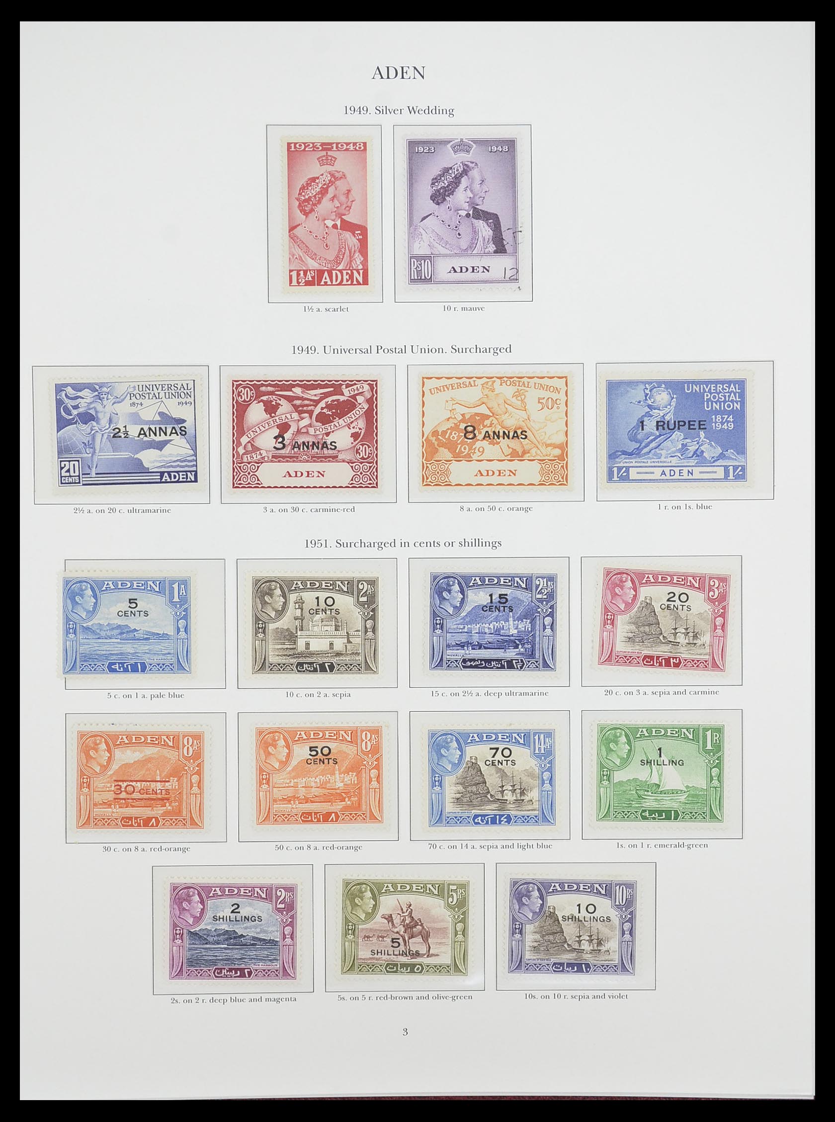 33665 003 - Postzegelverzameling 33665 Brits Gemenebest 1937-1952.