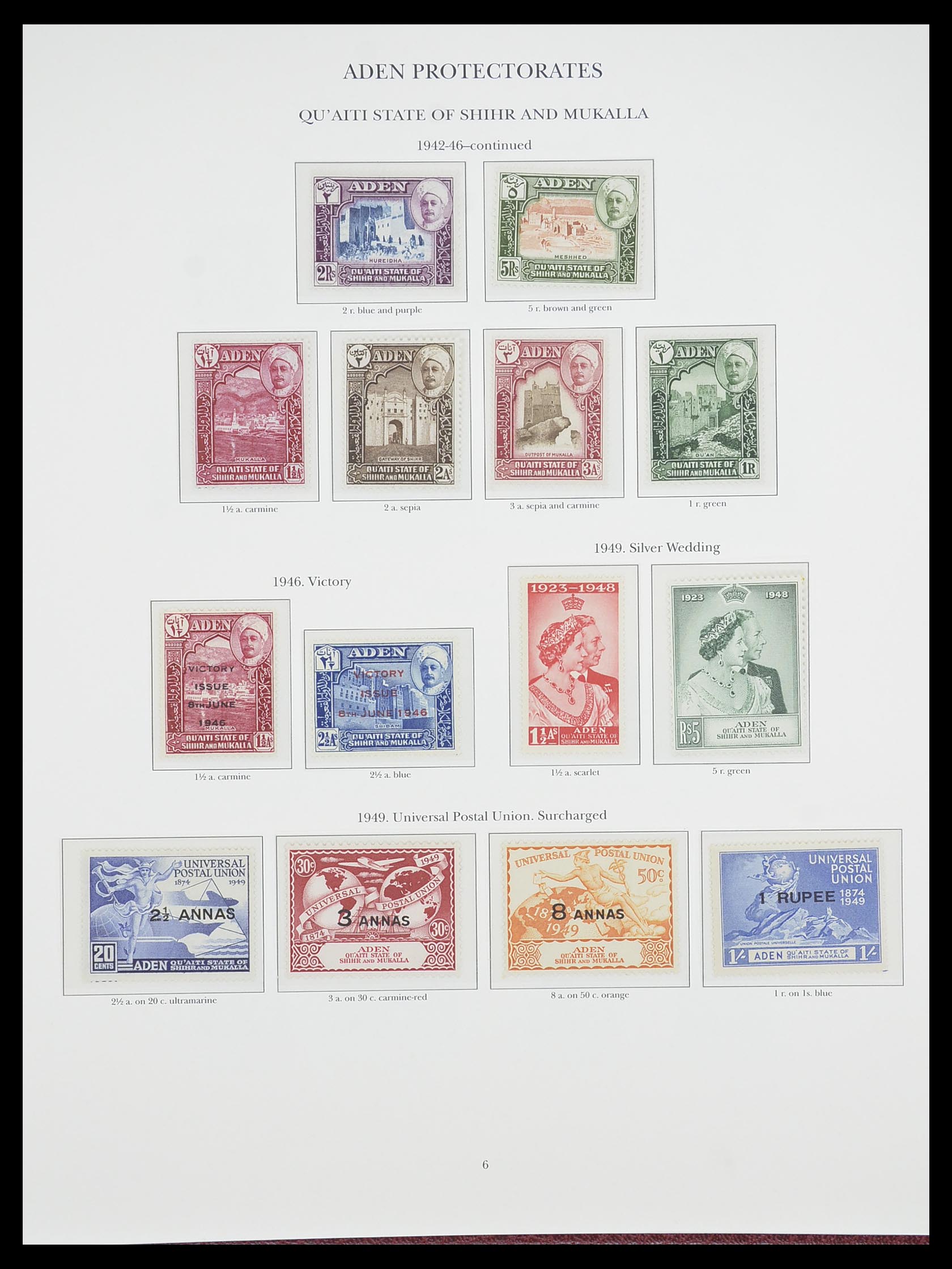 33665 006 - Postzegelverzameling 33665 Brits Gemenebest 1937-1952.