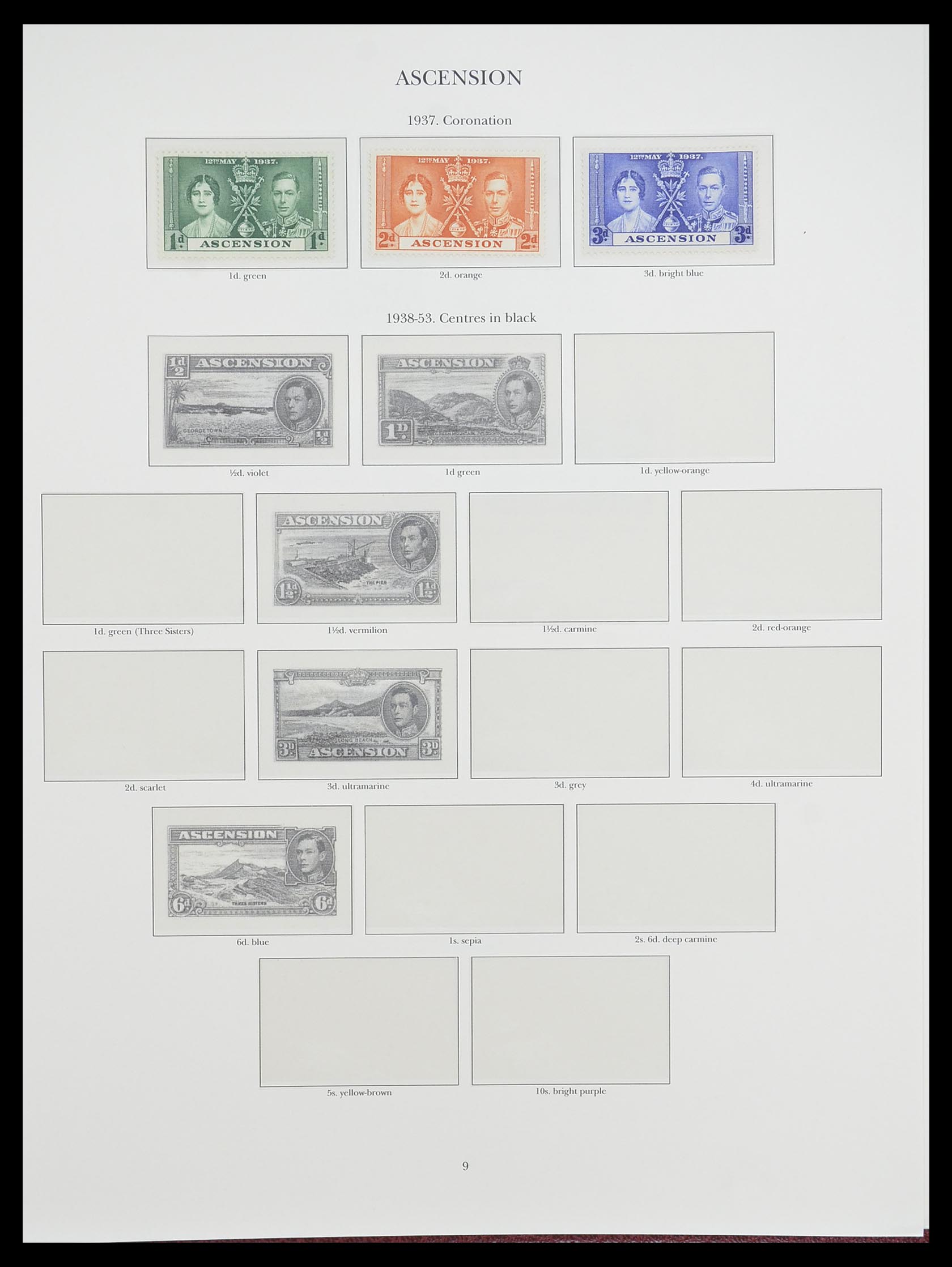 33665 009 - Postzegelverzameling 33665 Brits Gemenebest 1937-1952.