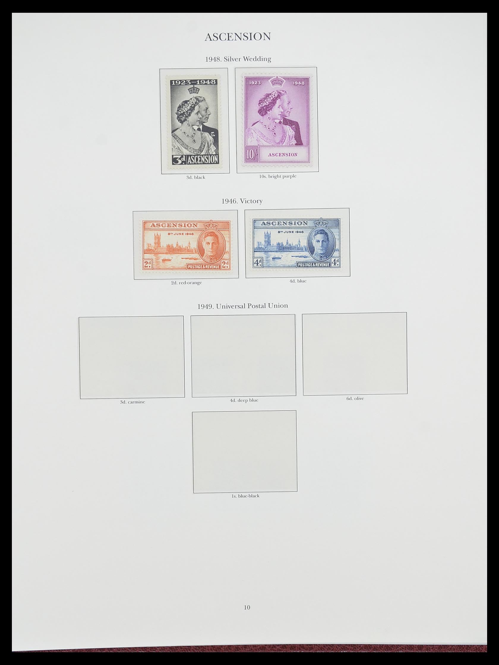 33665 010 - Postzegelverzameling 33665 Brits Gemenebest 1937-1952.