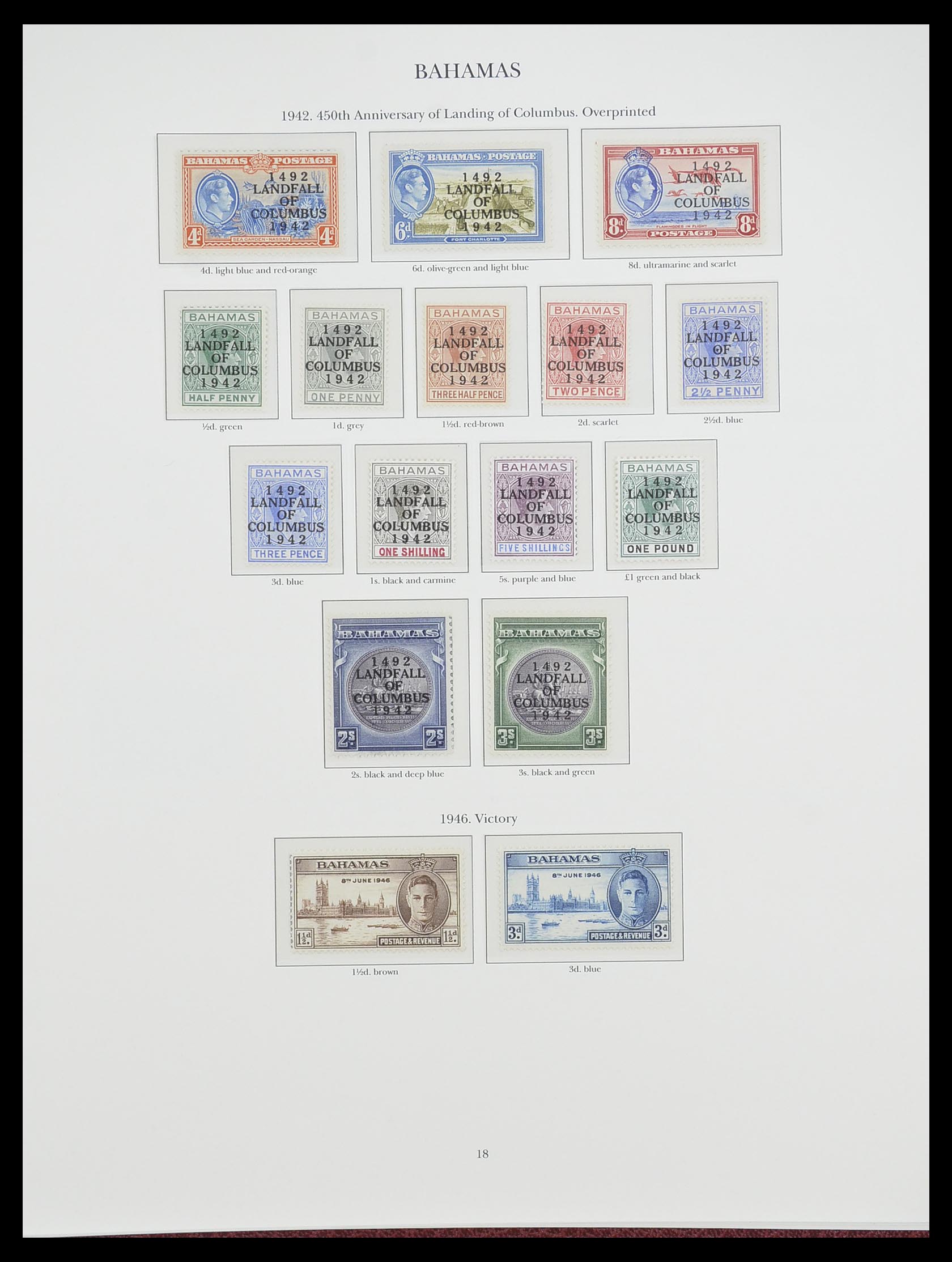 33665 018 - Postzegelverzameling 33665 Brits Gemenebest 1937-1952.