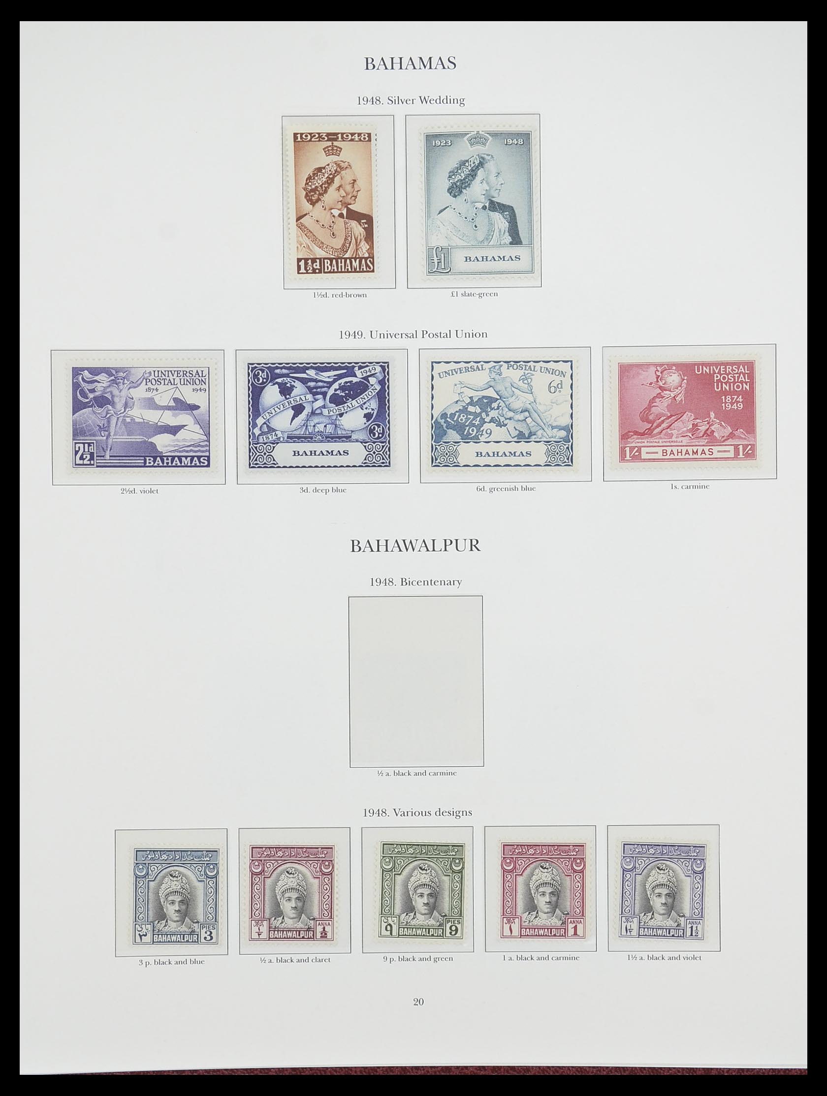 33665 019 - Stamp collection 33665 British Commonwealth 1937-1952.