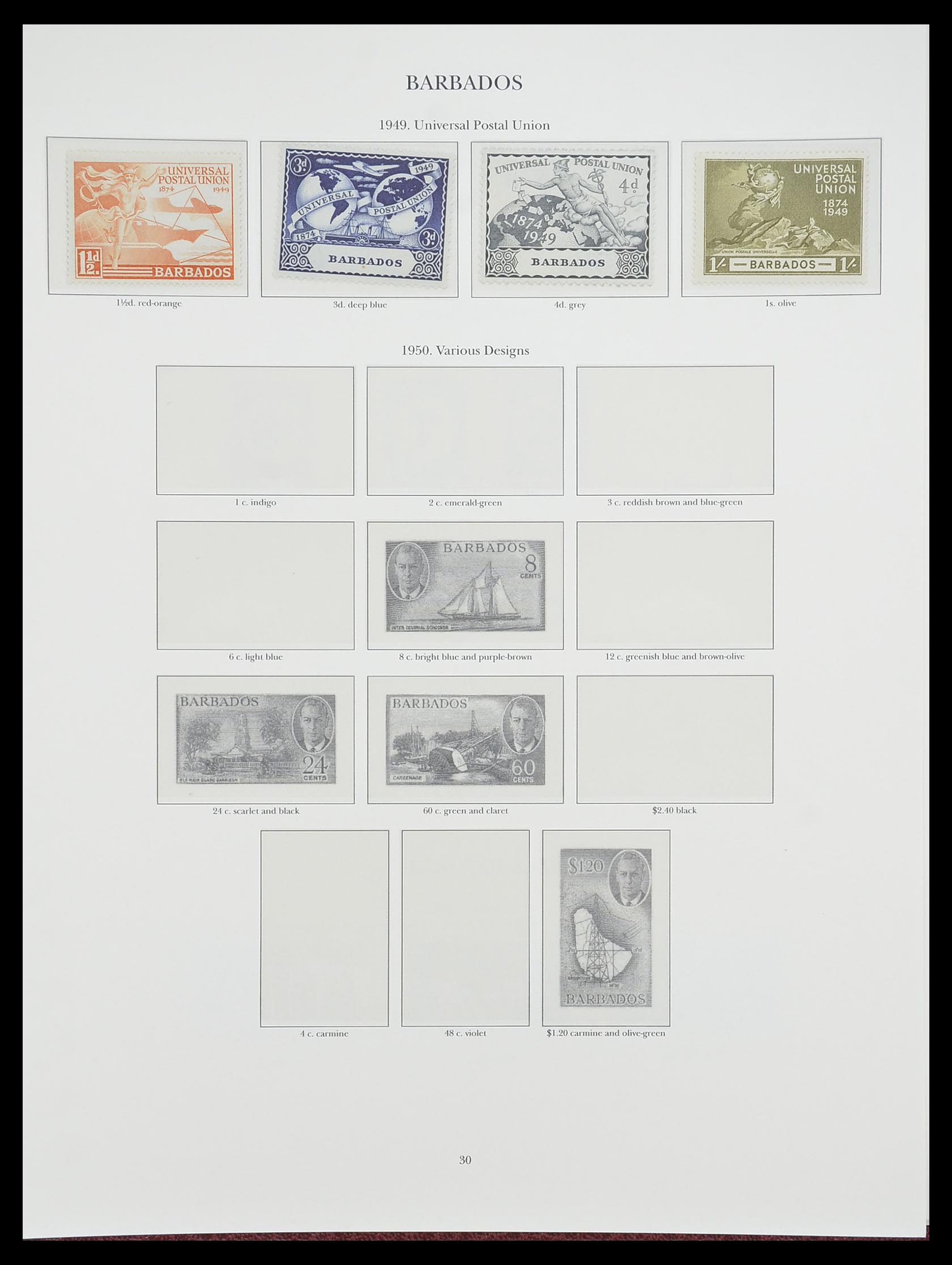 33665 025 - Postzegelverzameling 33665 Brits Gemenebest 1937-1952.