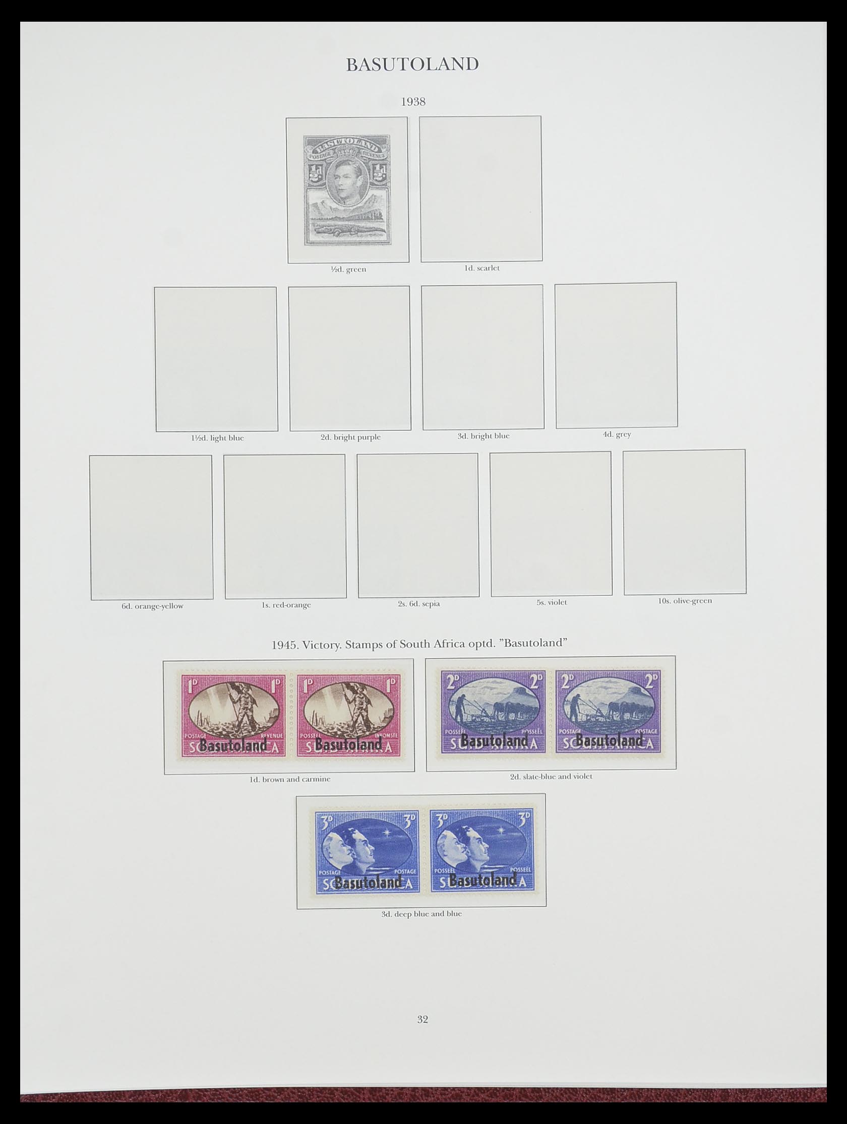 33665 027 - Postzegelverzameling 33665 Brits Gemenebest 1937-1952.
