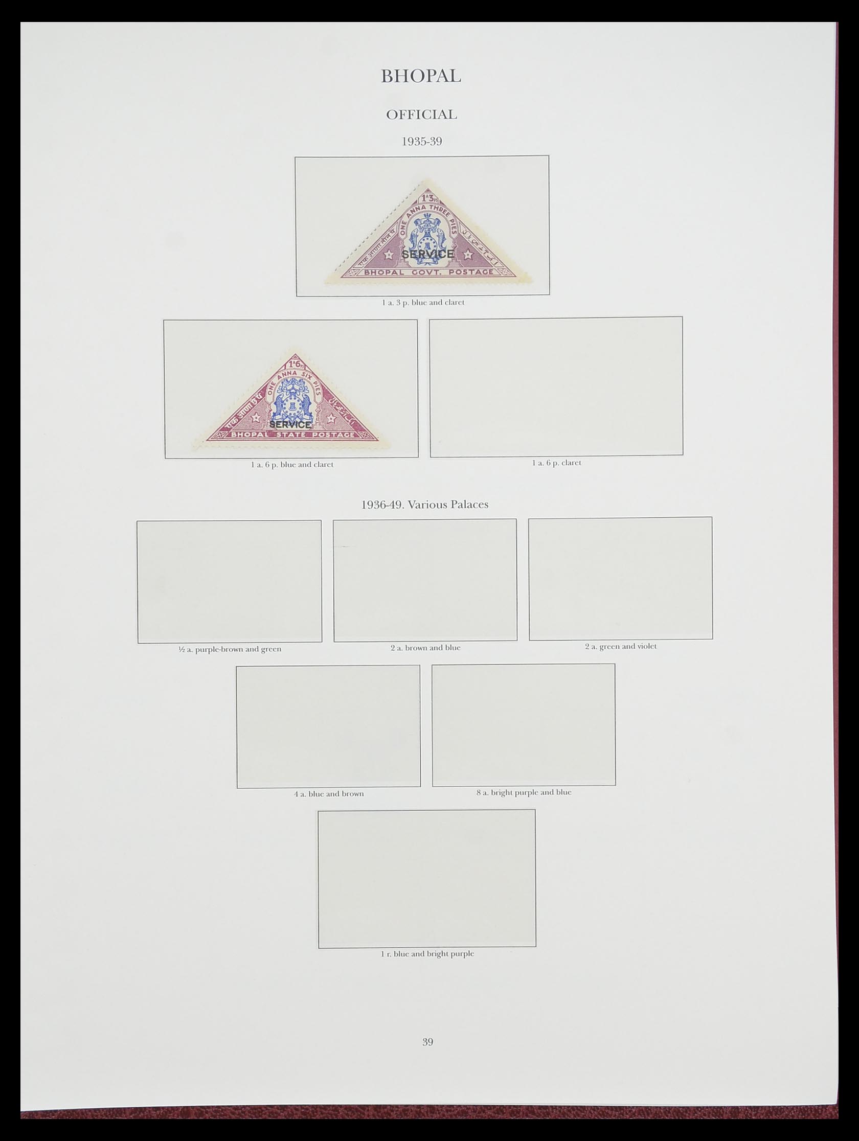 33665 033 - Stamp collection 33665 British Commonwealth 1937-1952.