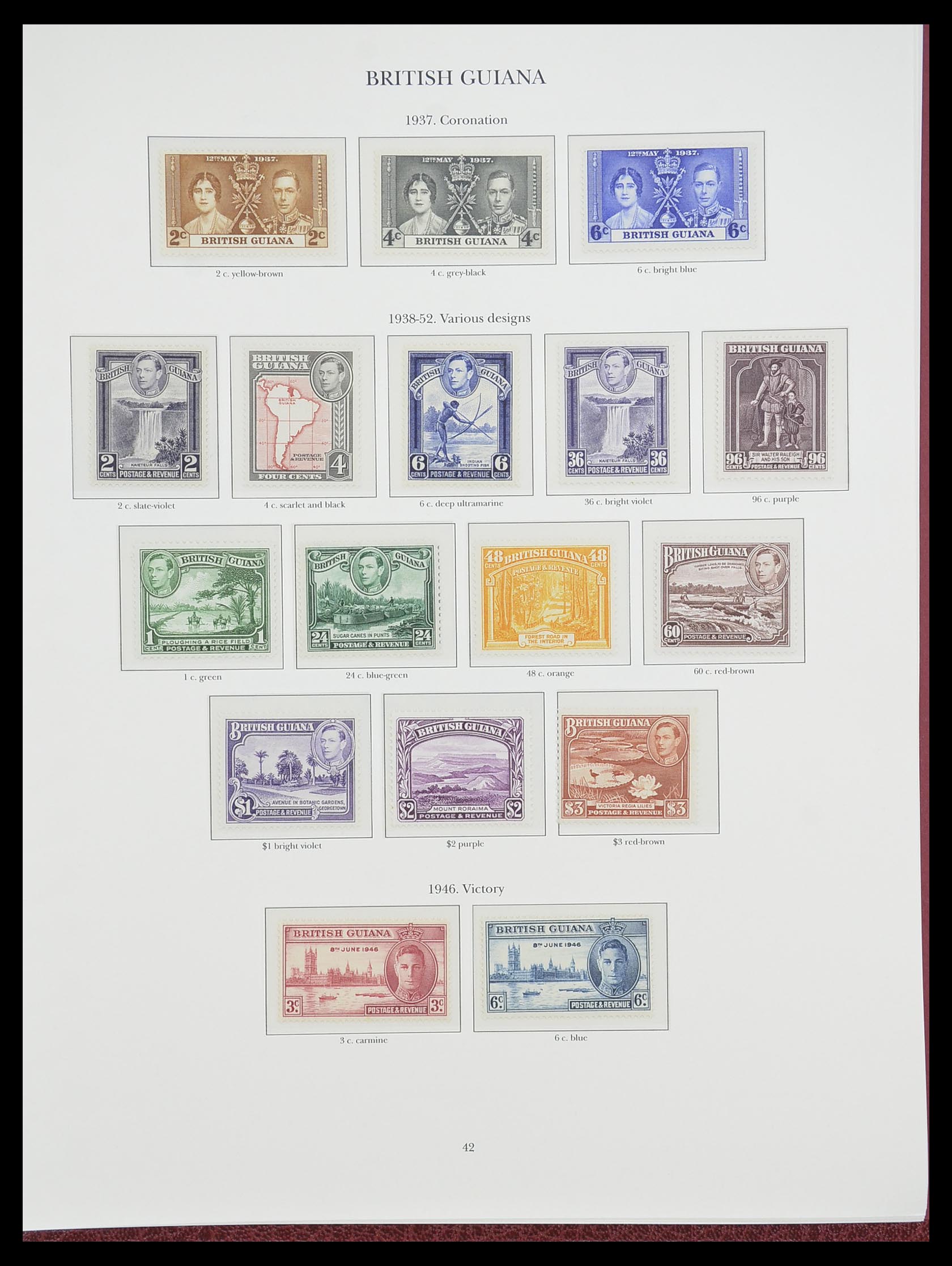 33665 034 - Postzegelverzameling 33665 Brits Gemenebest 1937-1952.