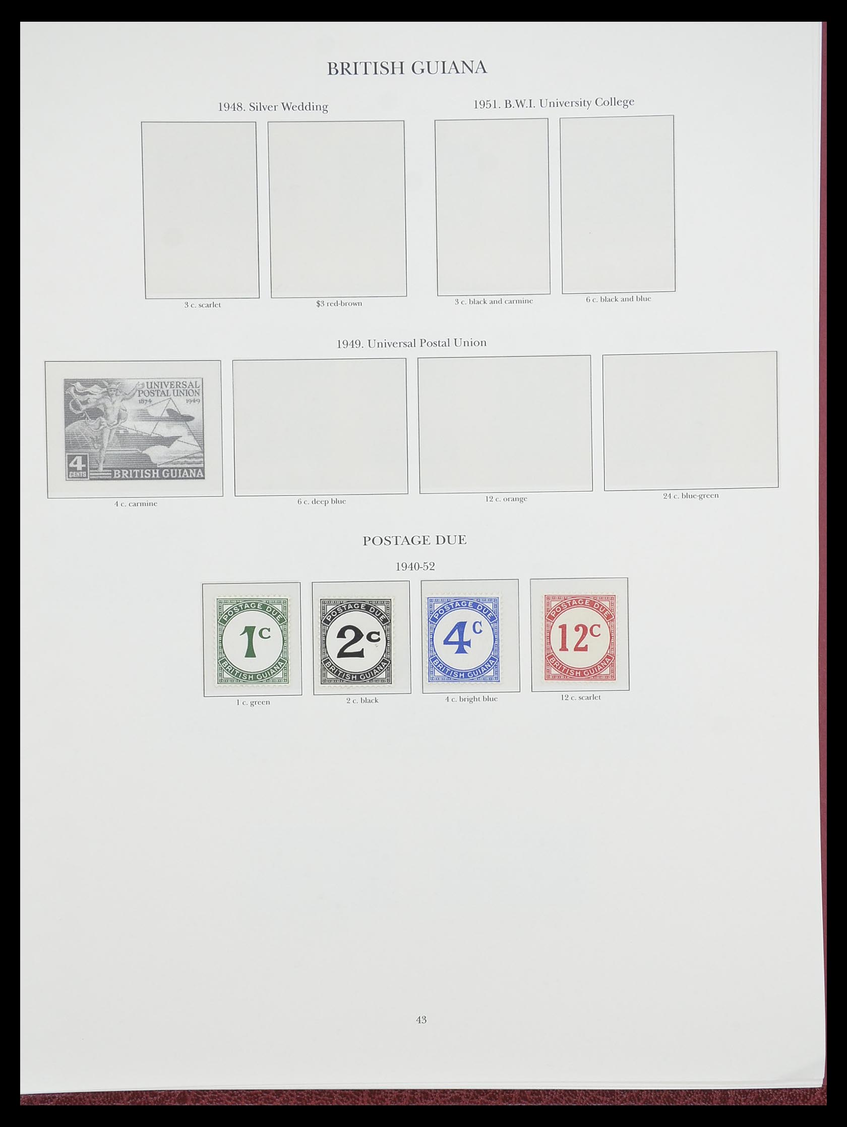 33665 035 - Postzegelverzameling 33665 Brits Gemenebest 1937-1952.