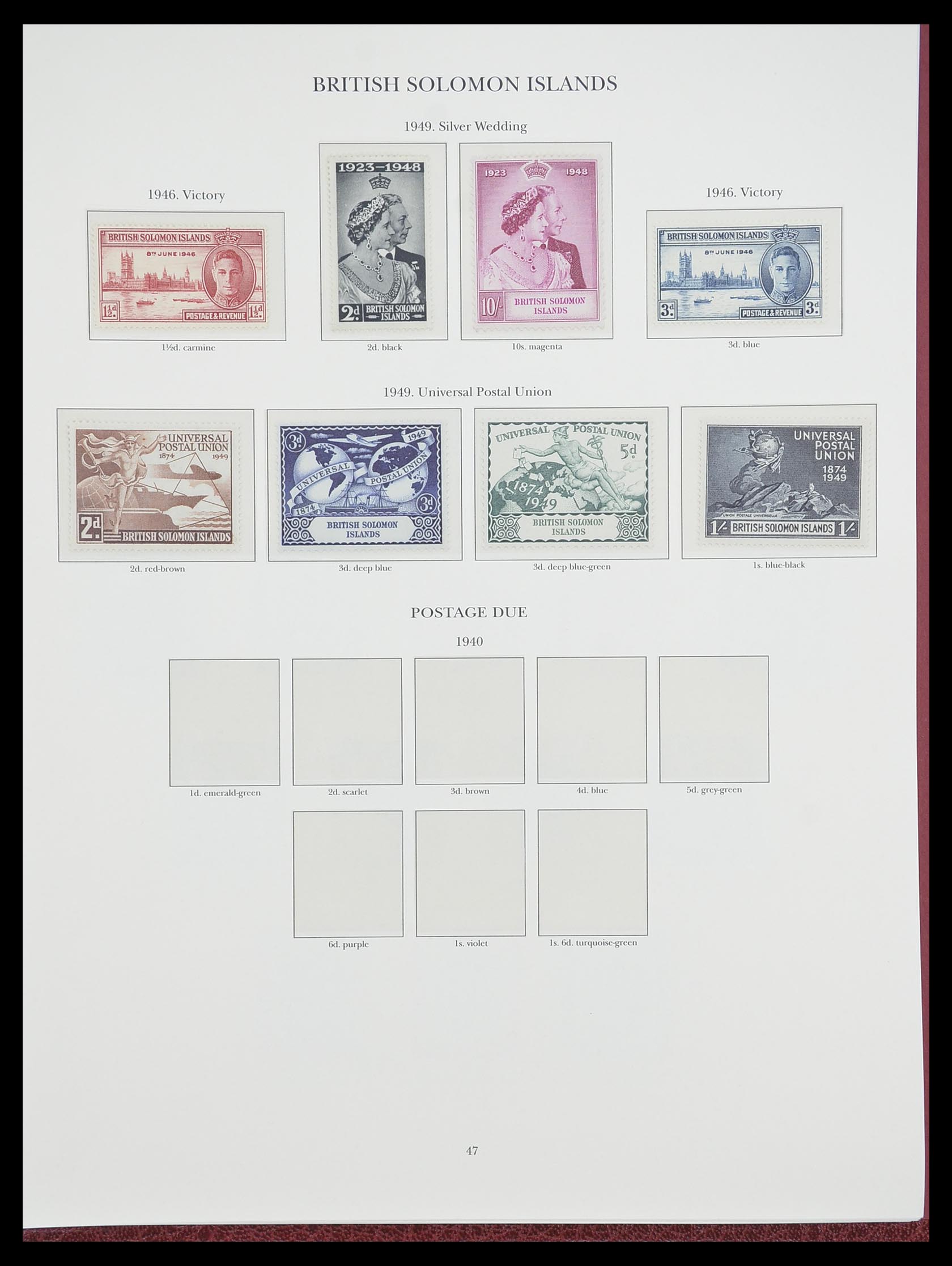 33665 039 - Postzegelverzameling 33665 Brits Gemenebest 1937-1952.