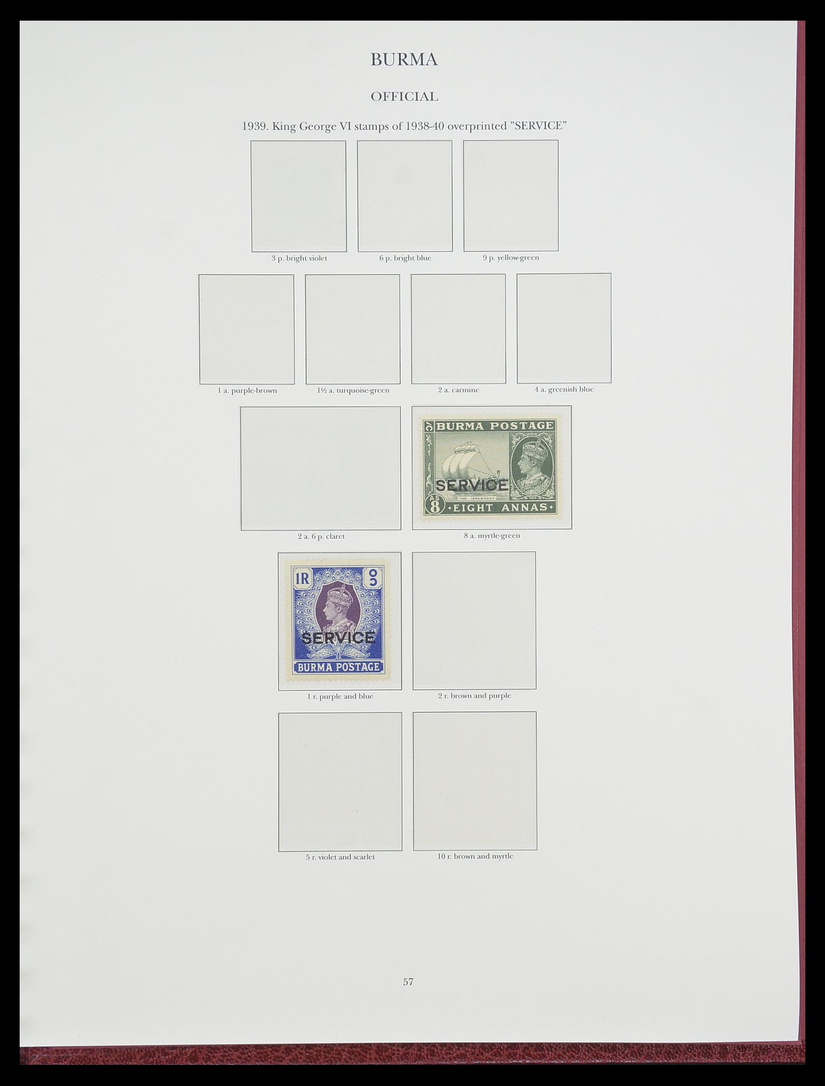 33665 045 - Postzegelverzameling 33665 Brits Gemenebest 1937-1952.