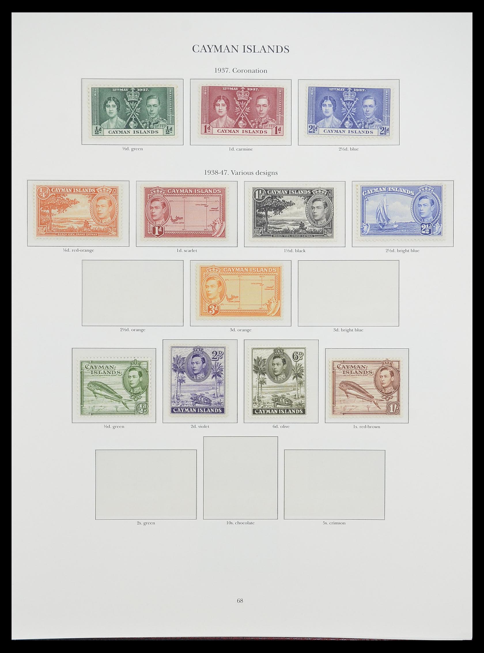 33665 049 - Postzegelverzameling 33665 Brits Gemenebest 1937-1952.