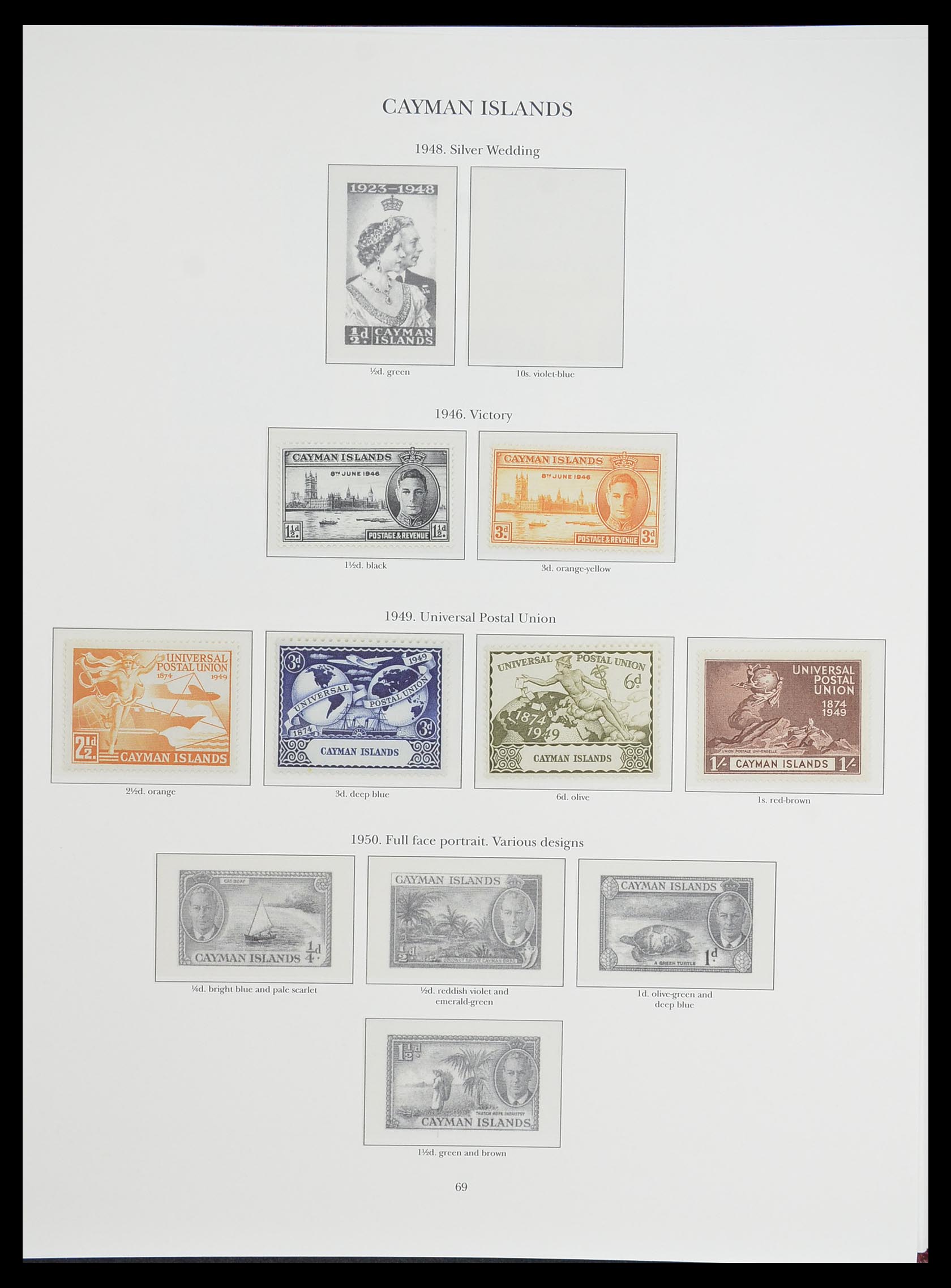 33665 050 - Postzegelverzameling 33665 Brits Gemenebest 1937-1952.