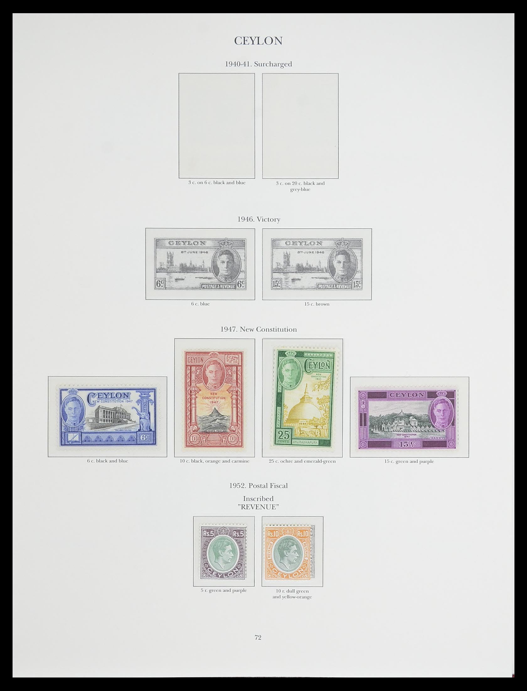 33665 052 - Postzegelverzameling 33665 Brits Gemenebest 1937-1952.