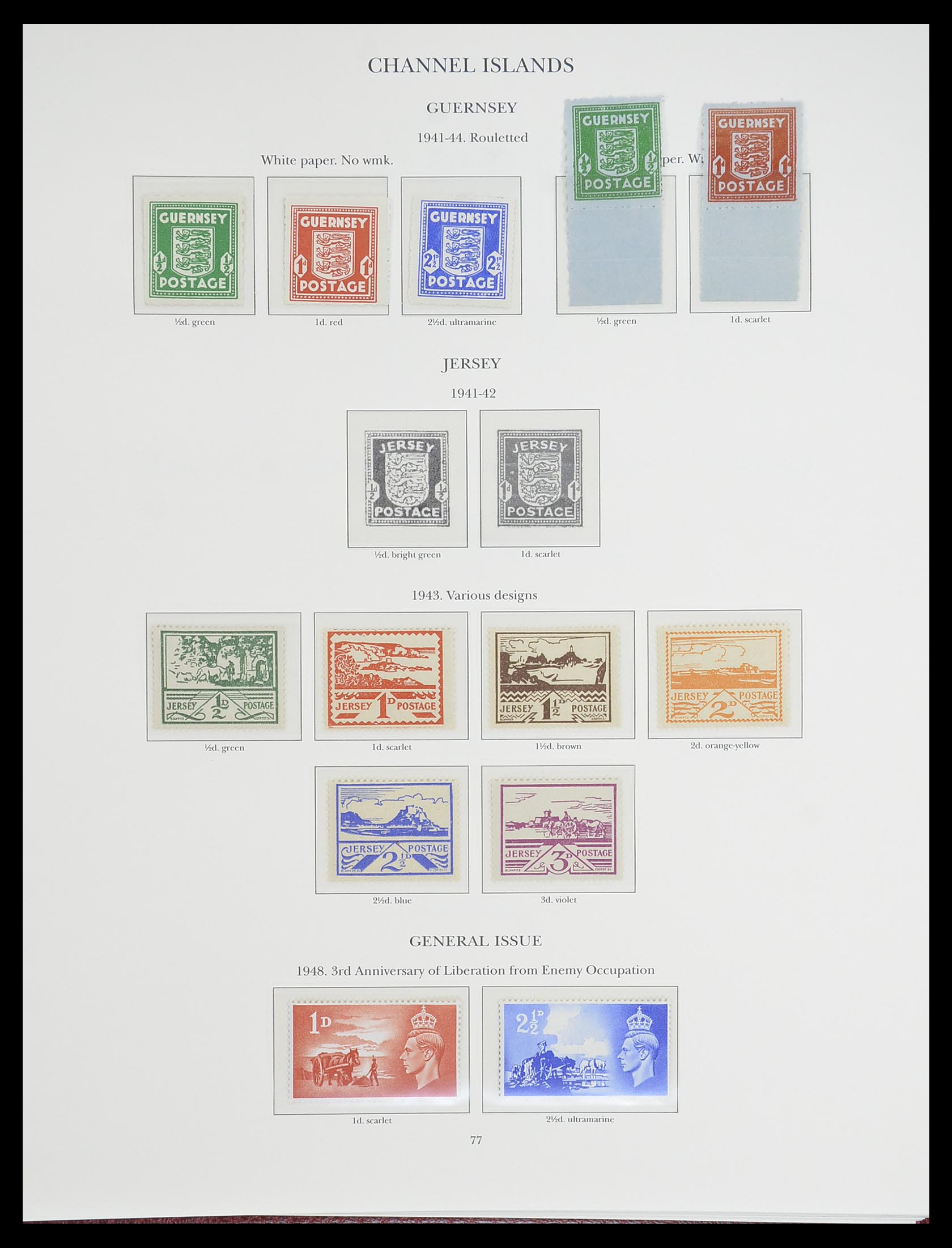 33665 056 - Postzegelverzameling 33665 Brits Gemenebest 1937-1952.