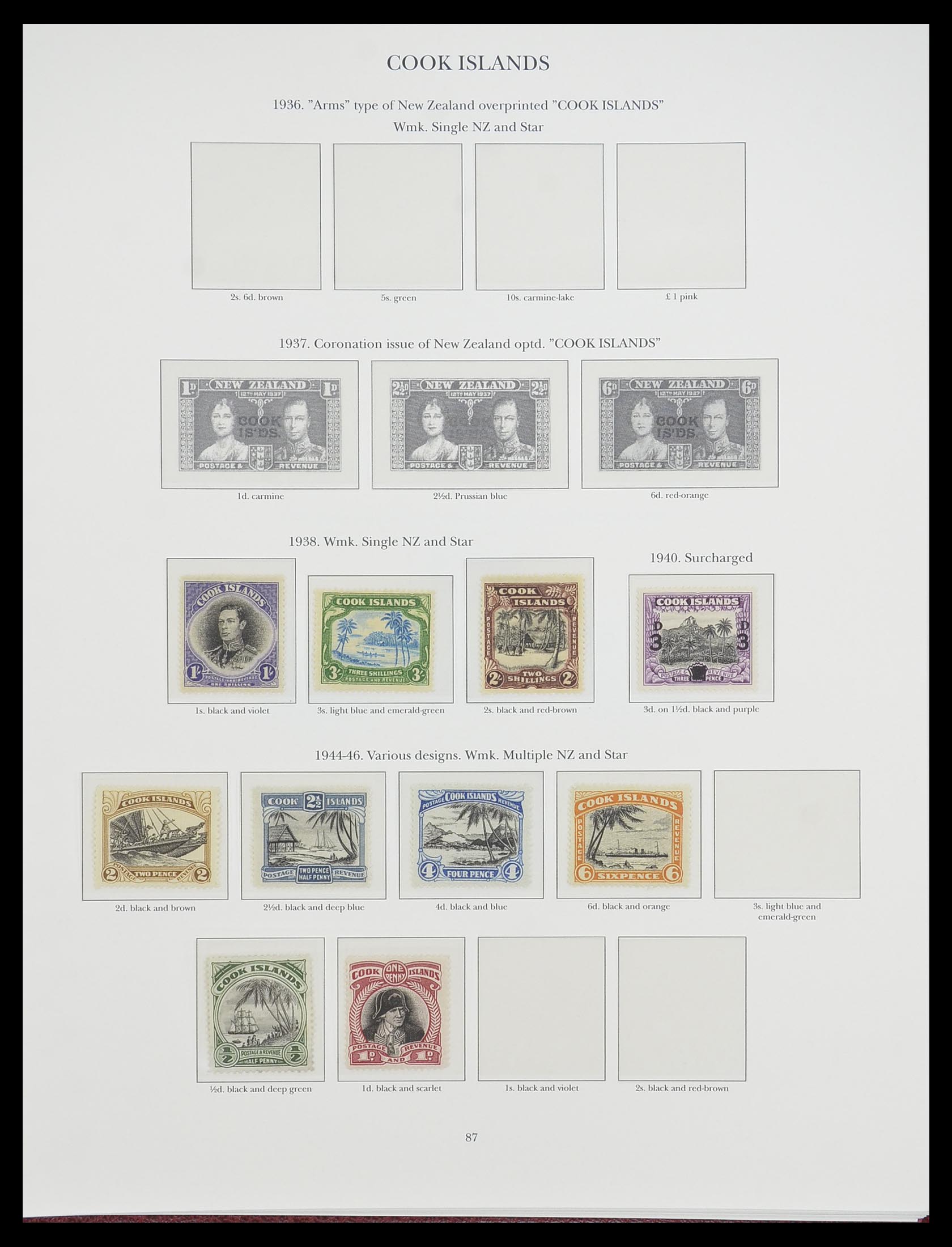 33665 057 - Postzegelverzameling 33665 Brits Gemenebest 1937-1952.