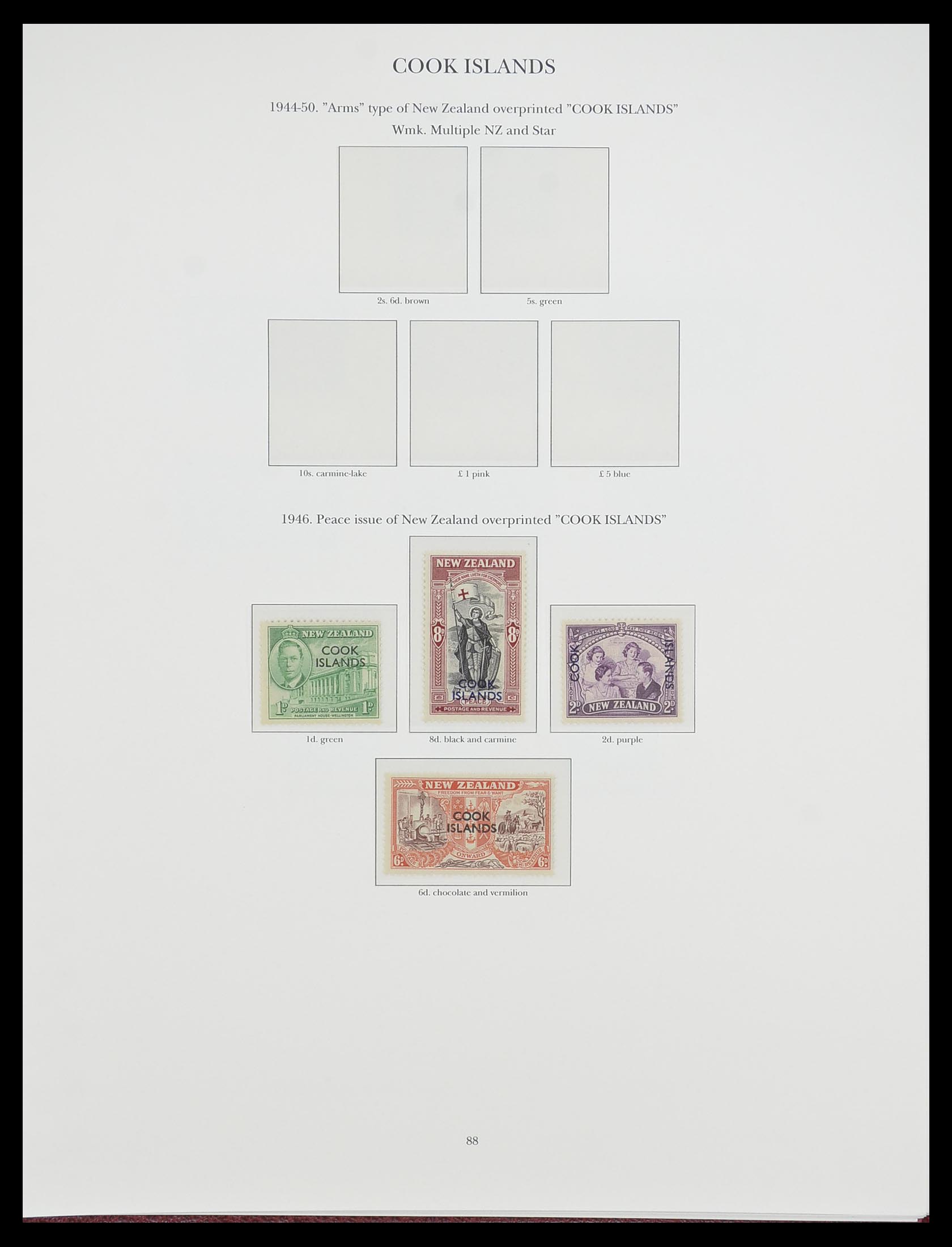 33665 058 - Postzegelverzameling 33665 Brits Gemenebest 1937-1952.