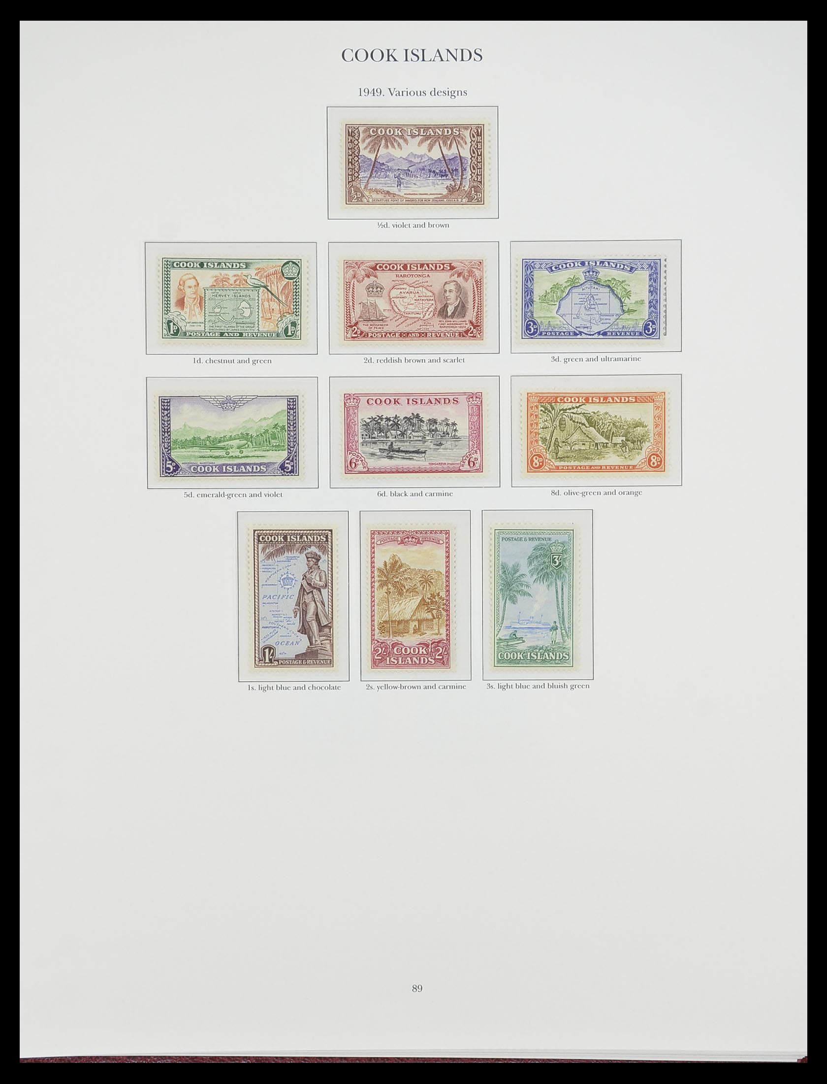 33665 059 - Postzegelverzameling 33665 Brits Gemenebest 1937-1952.