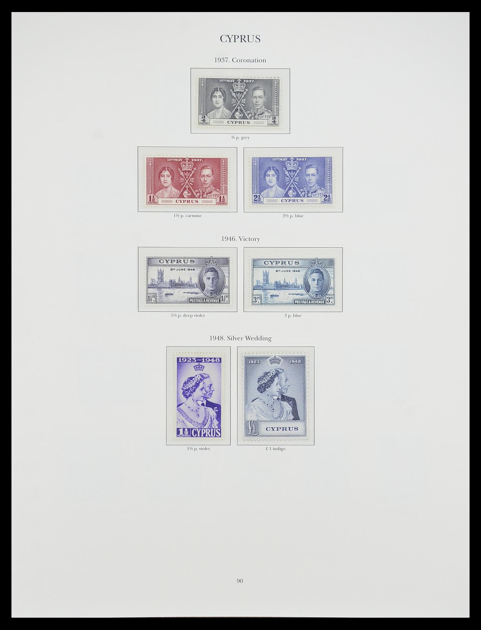 33665 060 - Postzegelverzameling 33665 Brits Gemenebest 1937-1952.