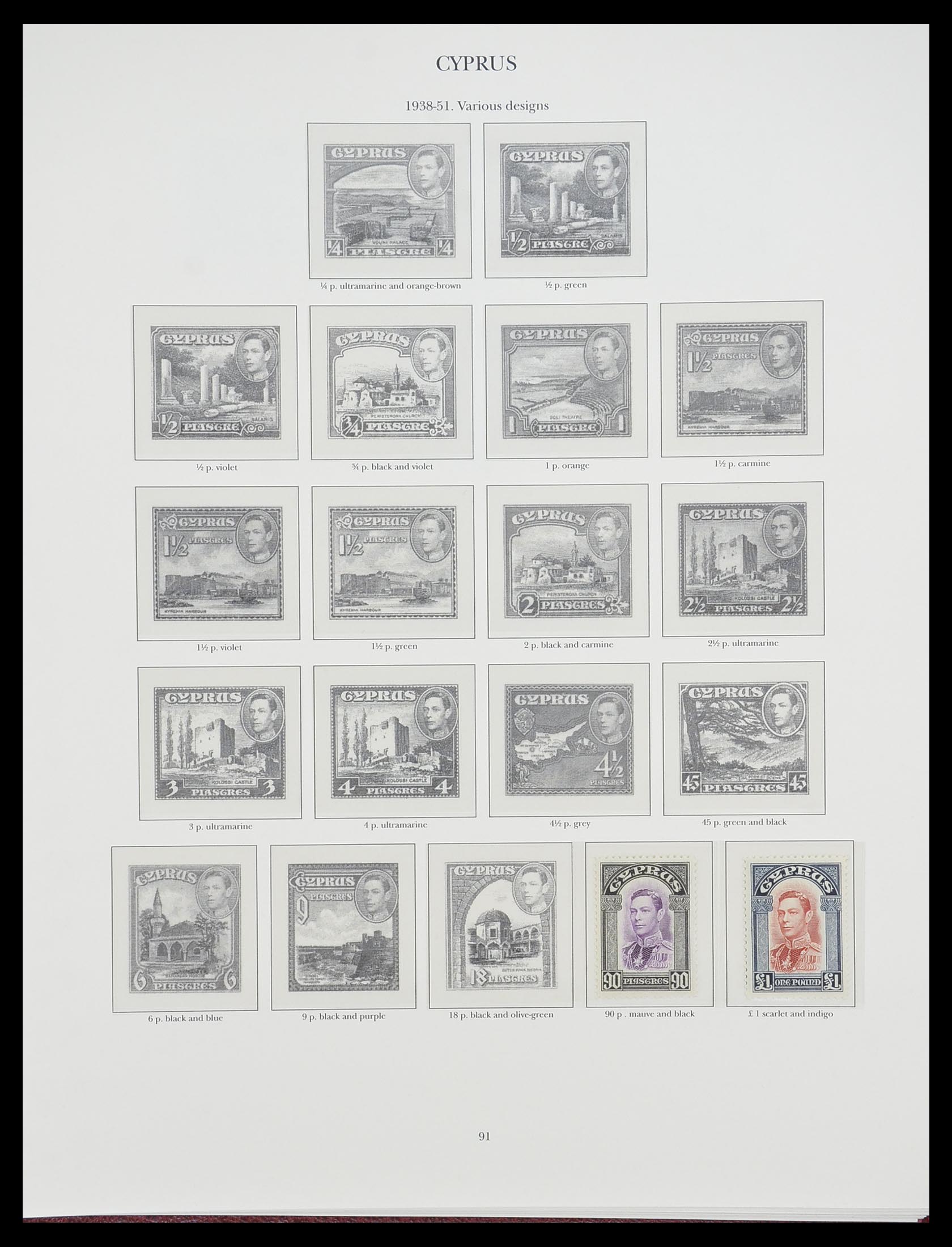 33665 061 - Postzegelverzameling 33665 Brits Gemenebest 1937-1952.