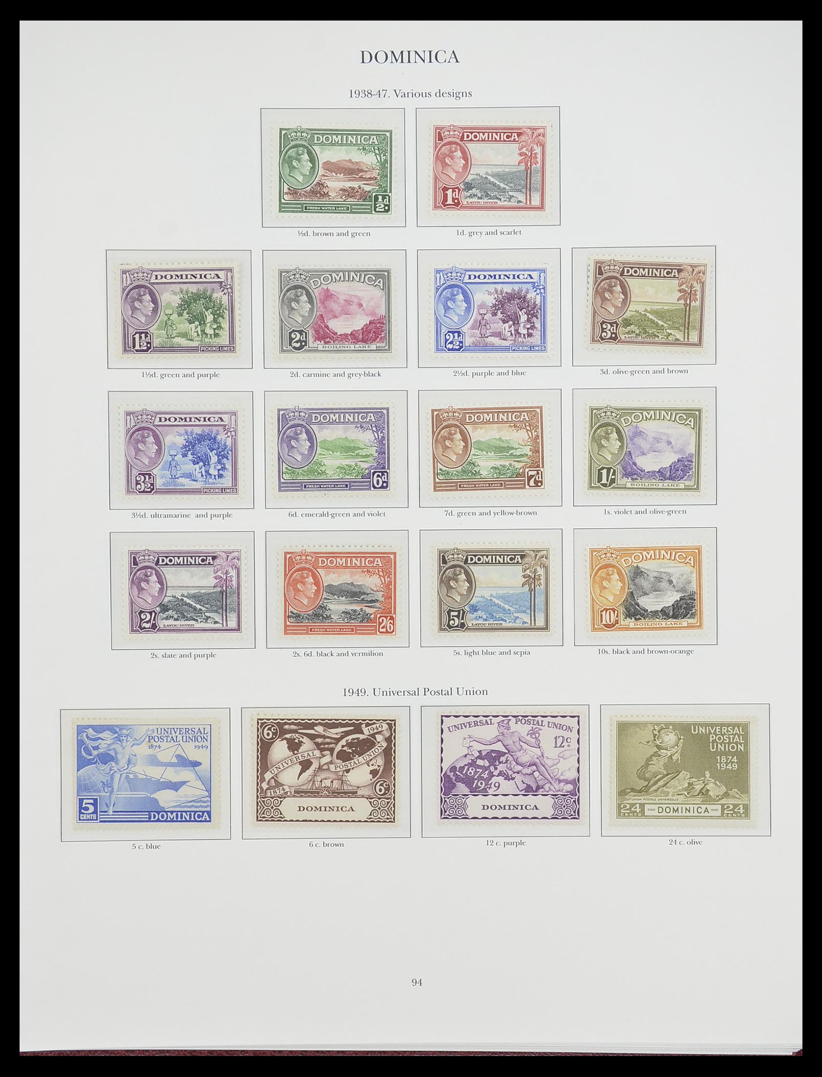 33665 064 - Postzegelverzameling 33665 Brits Gemenebest 1937-1952.