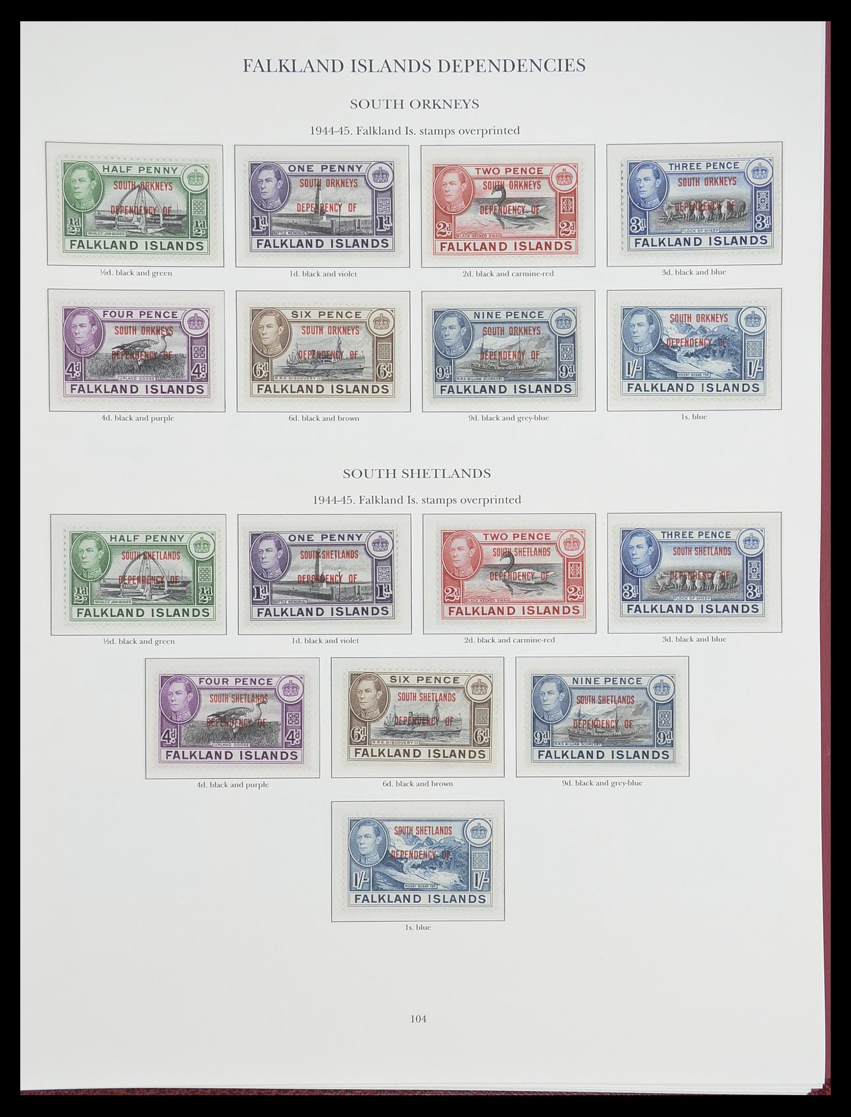 33665 069 - Stamp collection 33665 British Commonwealth 1937-1952.