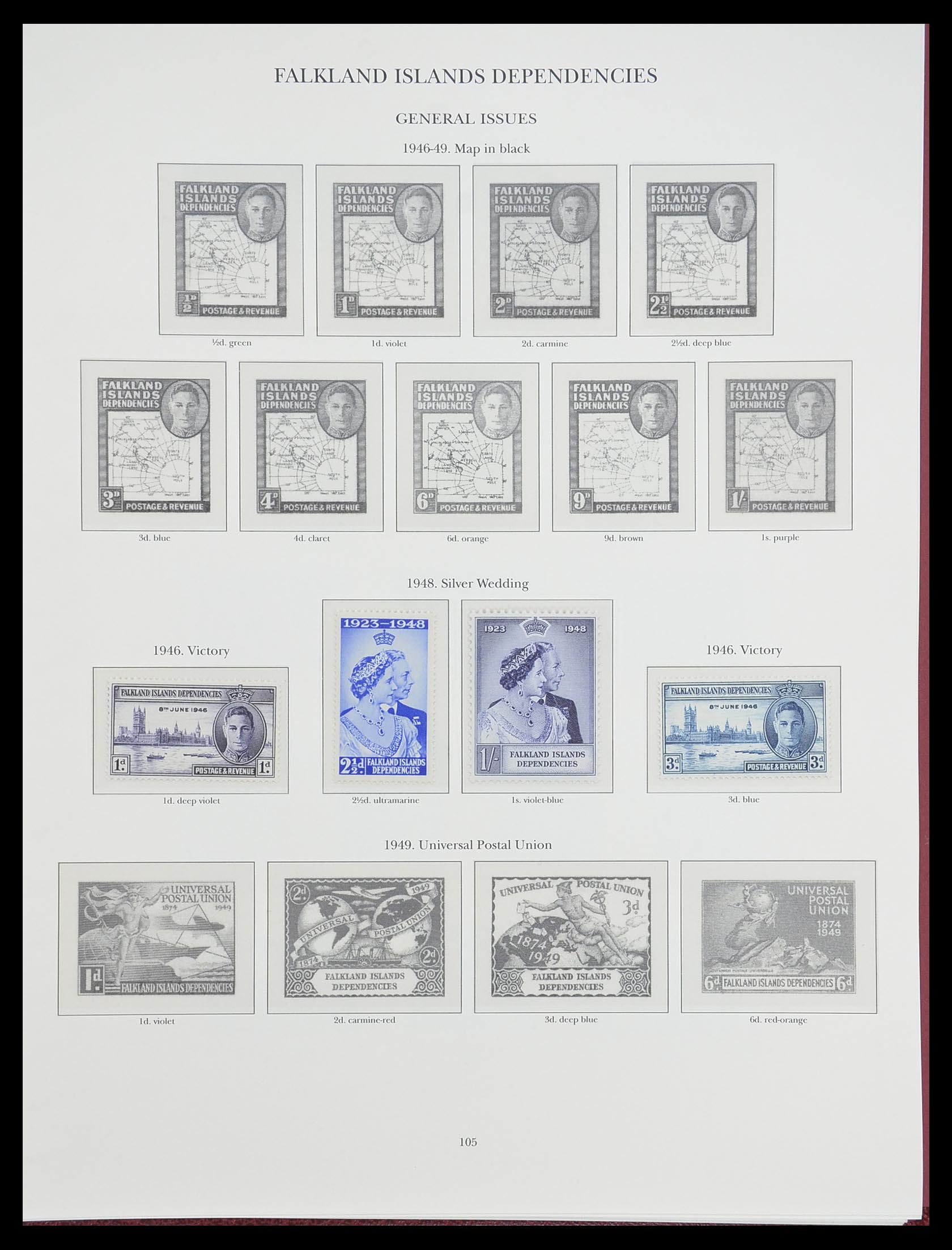33665 070 - Stamp collection 33665 British Commonwealth 1937-1952.