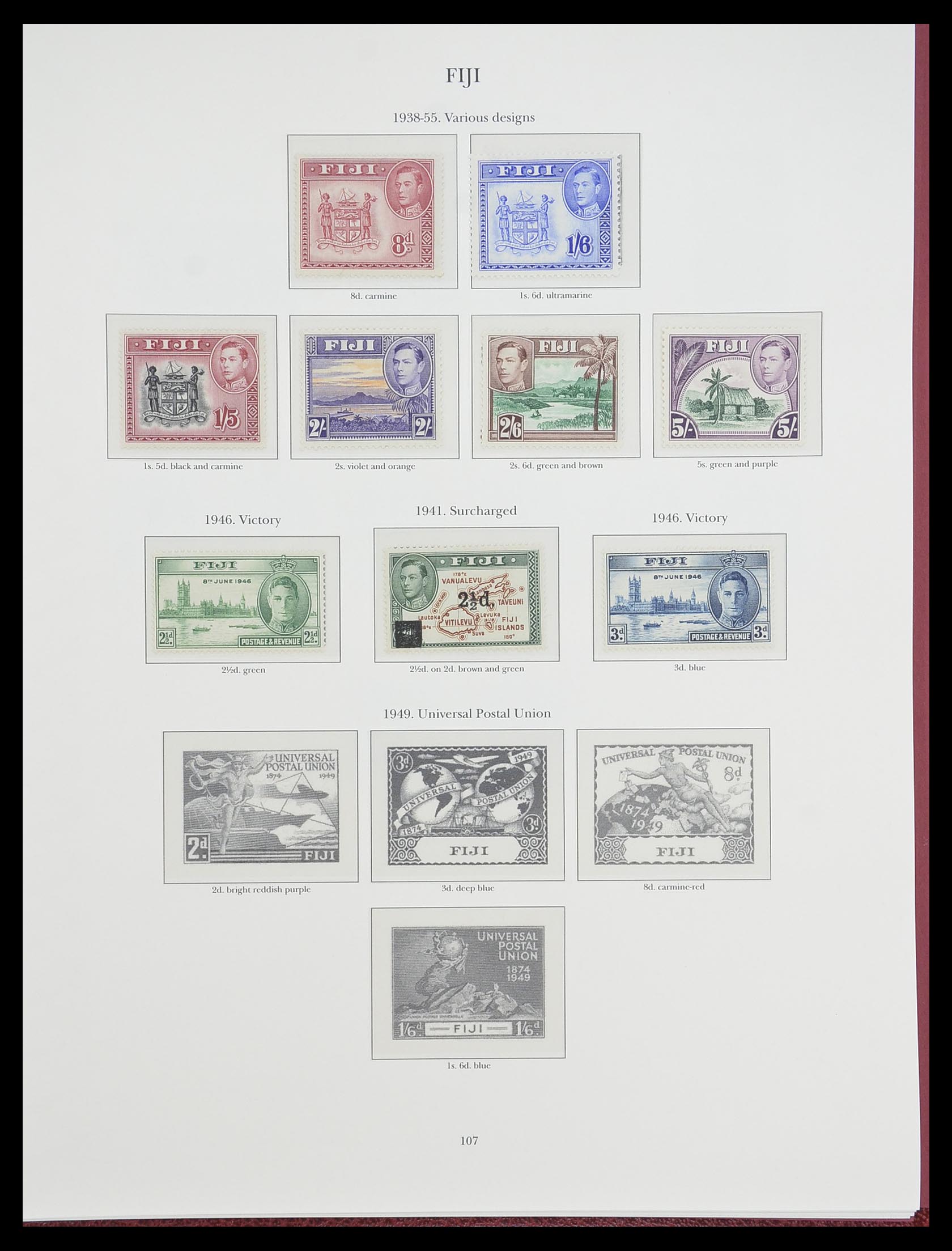 33665 072 - Stamp collection 33665 British Commonwealth 1937-1952.