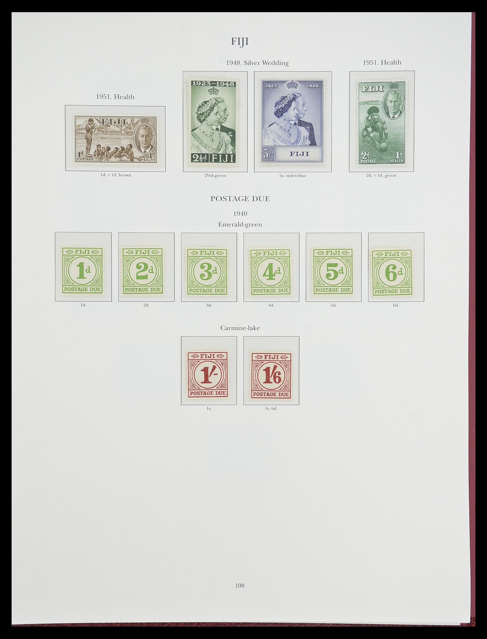 33665 073 - Stamp collection 33665 British Commonwealth 1937-1952.